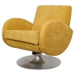 Mid-Century Swivel Armchair, Denmark, 1960s.