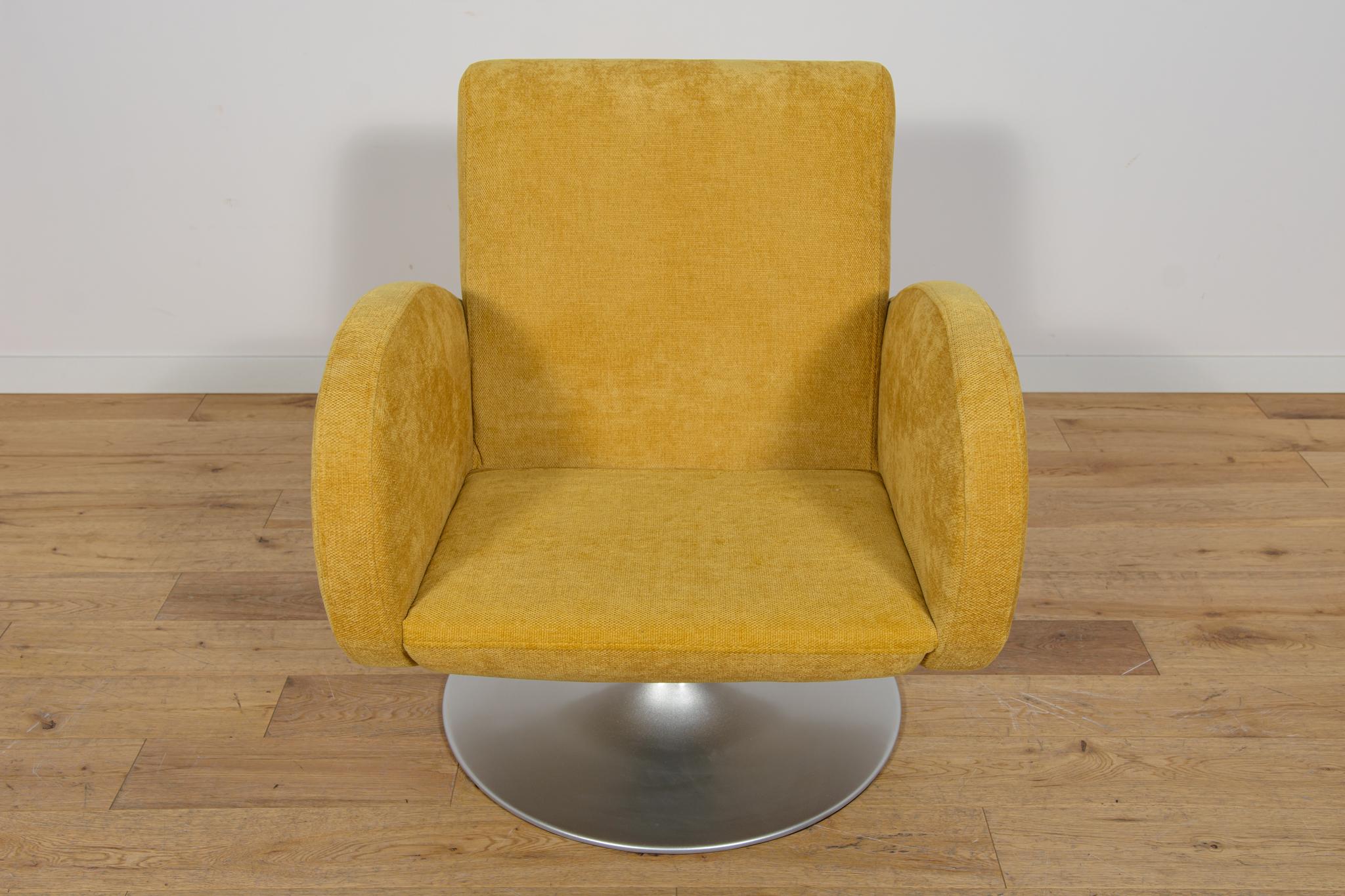Poltrone girevoli di metà secolo, Danimarca, anni '60, Set di 2 in vendita 2