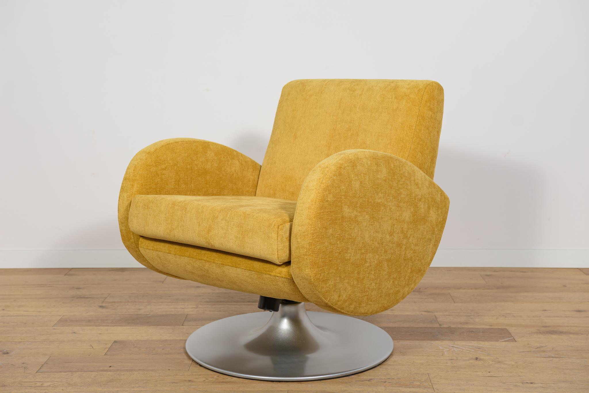 Poltrone girevoli di metà secolo, Danimarca, anni '60, Set di 2 in vendita 3