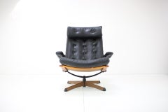 Mid-Century Swivel Chair by Gote Mobler, 1960's