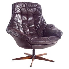 Mid Century Swivel Chair by H. W. Klein for Bramin