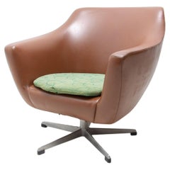 Vintage Mid Century Swivel Chair by Up Zavody, 1970´s