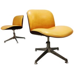 Midcentury Swivel Chairs by Ico Parisi for MIM, Italy, 1960s