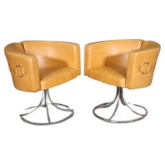 Retro Mid-Century Swivel Chairs