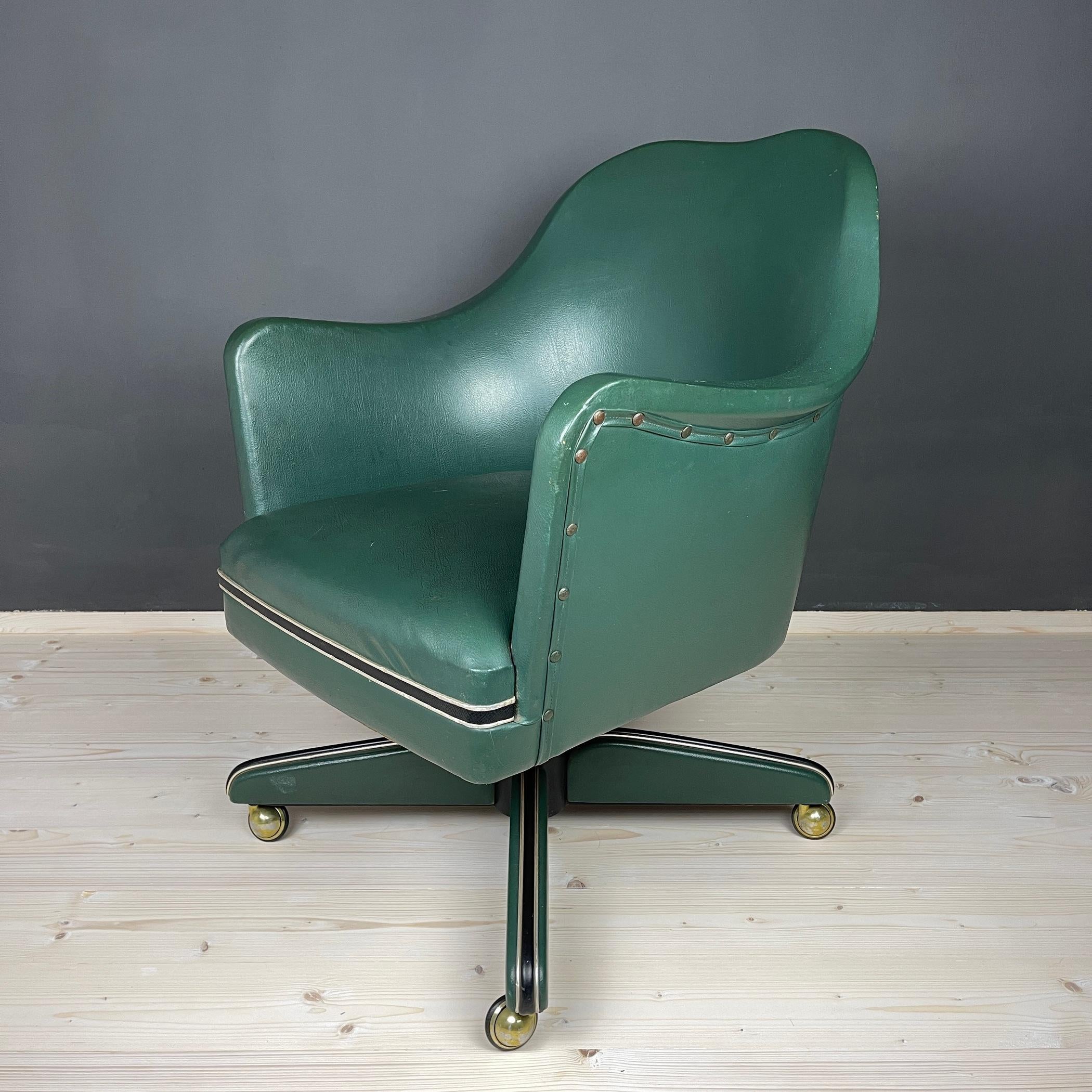 fauteuil bureau vert