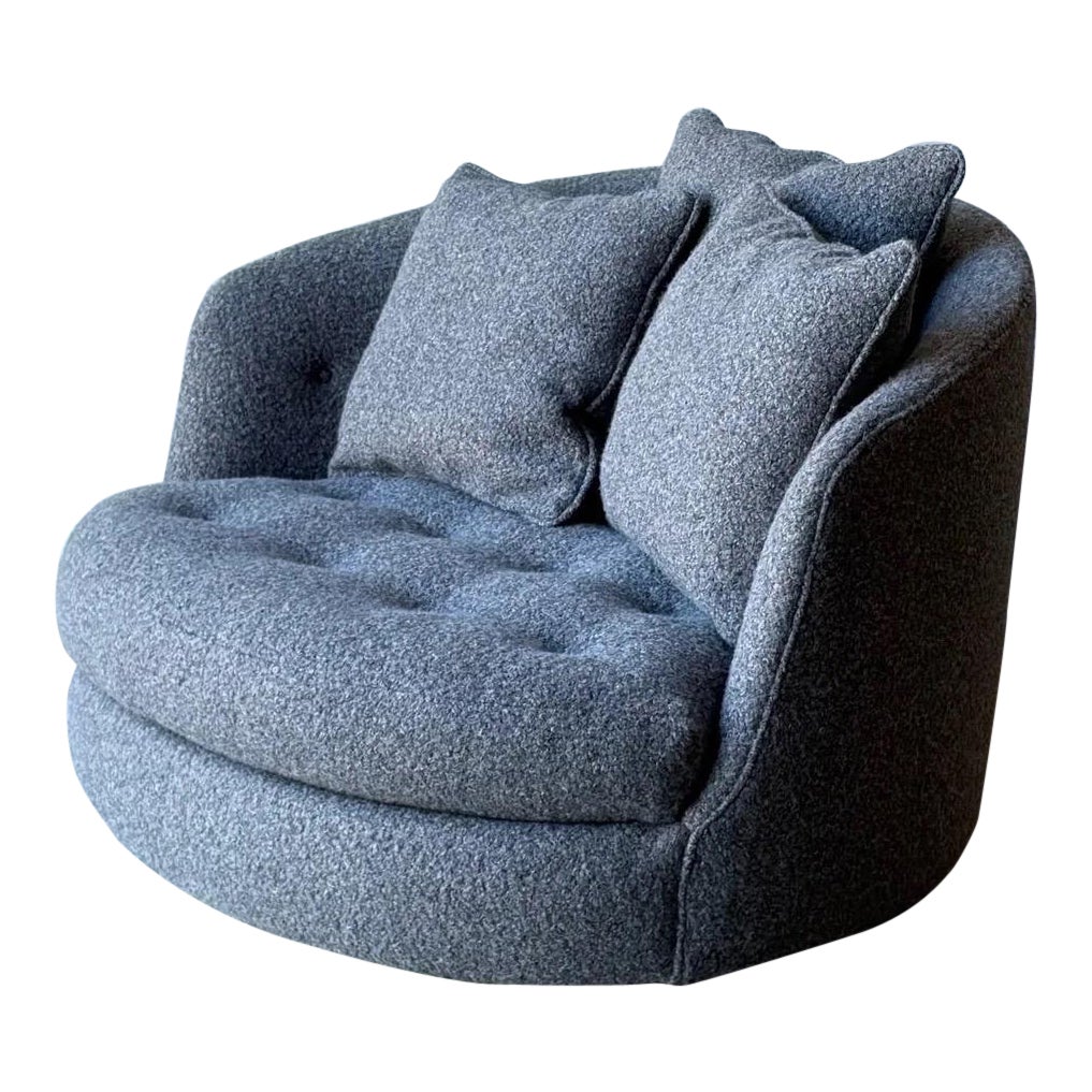 Salon pivotant du milieu du siècle par Milo Baughman pour Thayer Coggin en vente