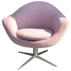 Midcentury Swivel Lounge Chair, 1960s
