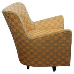 Fauteuil pivotant du milieu du siècle dernier dans le style de Probber  Baughman