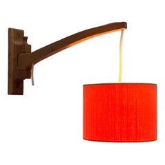 Lampada da parete a sbalzo con montaggio girevole, 1960, Mid-Century