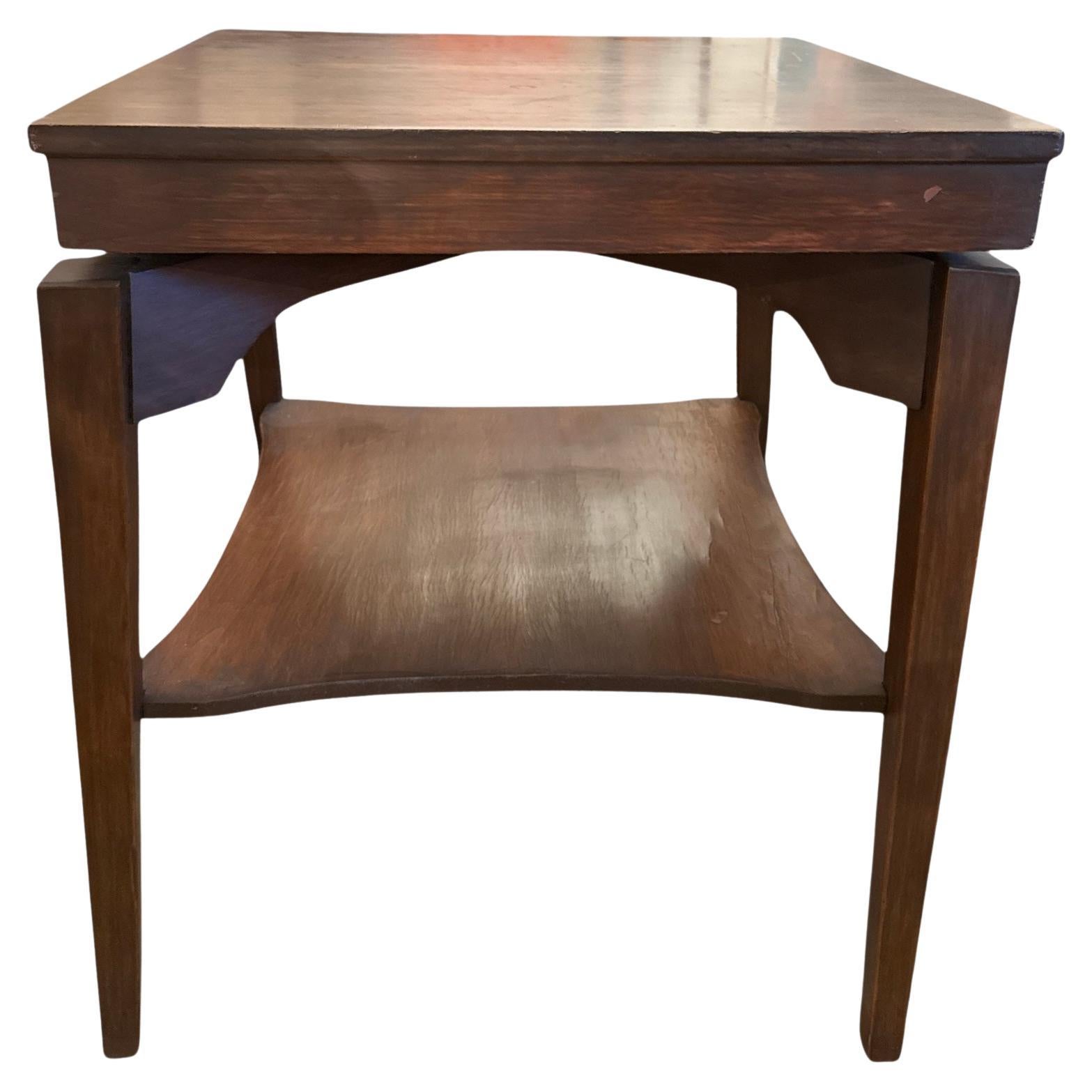 Mid Century Tisch mit drehbarer Platte von Universal im Angebot