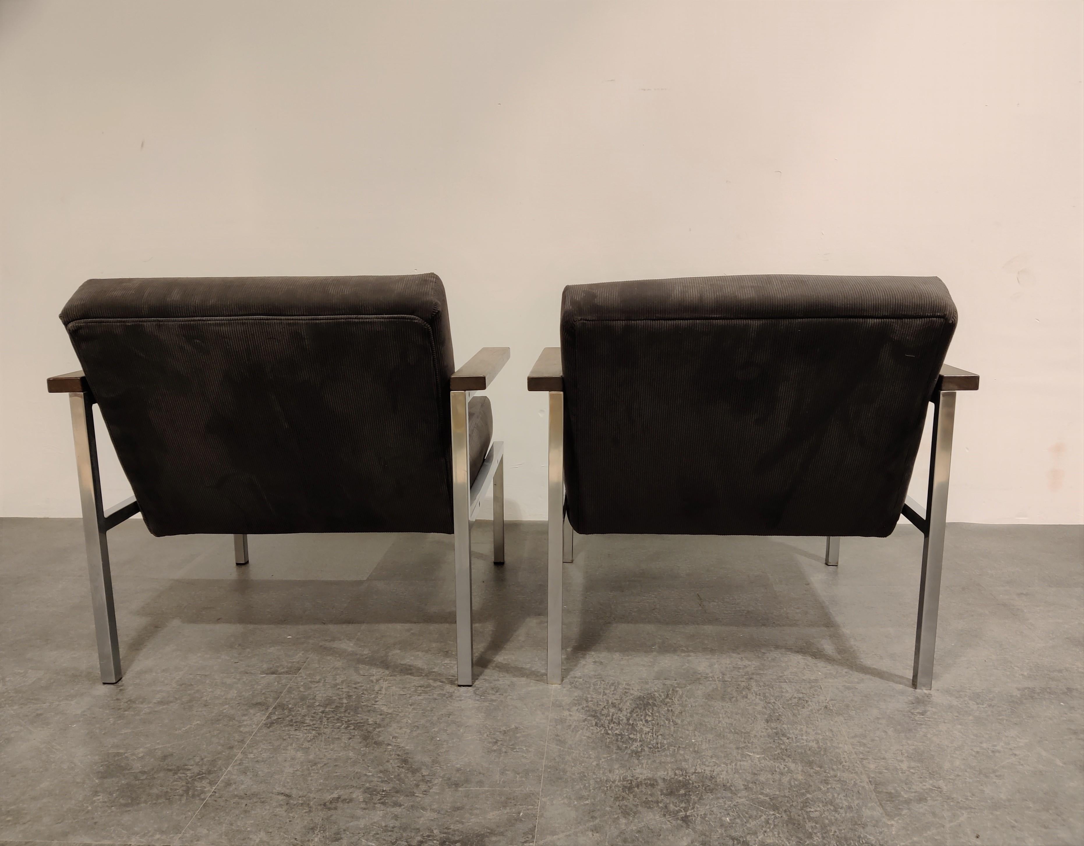 Mid Century SZ63 Armchairs by Martin Visser for Spectrum, 1960s In Good Condition In HEVERLEE, BE