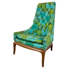 Mid Century T H Robsjohn Gibbings for Widdicomb Highback Lounge Chair