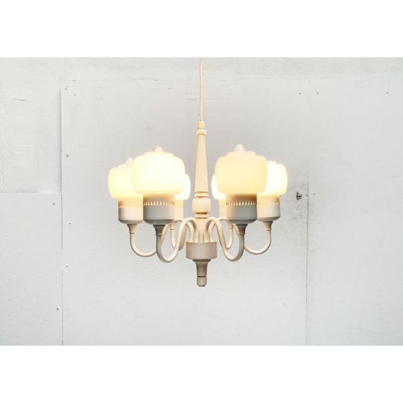 Mid-Century T526 Chandelier by Hans-Agne Jakobsson, 1960s For Sale 4