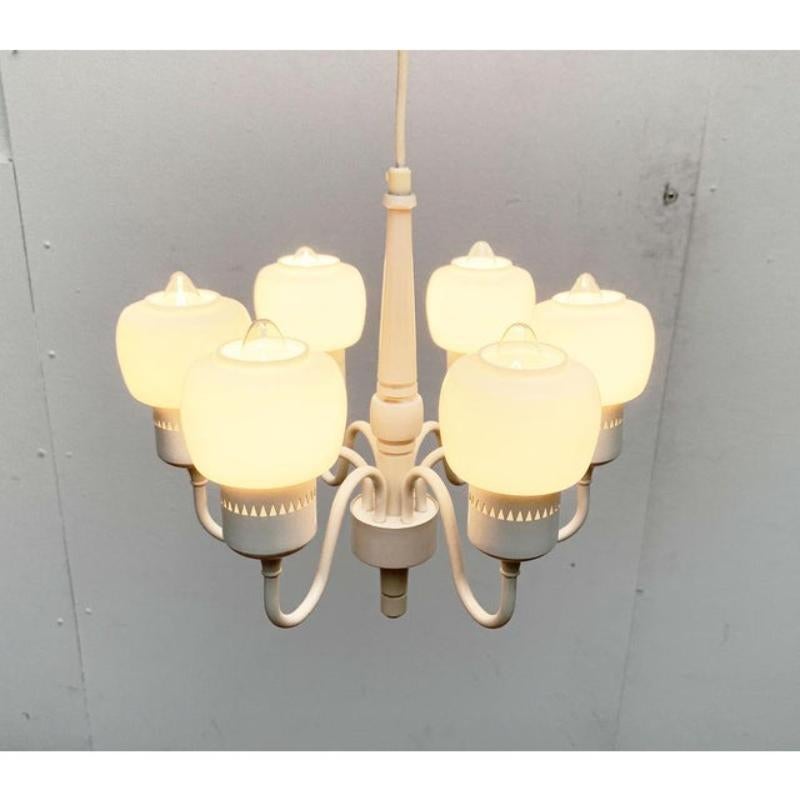 Mid-Century T526 Chandelier by Hans-Agne Jakobsson, 1960s In Good Condition For Sale In Hamburg, DE