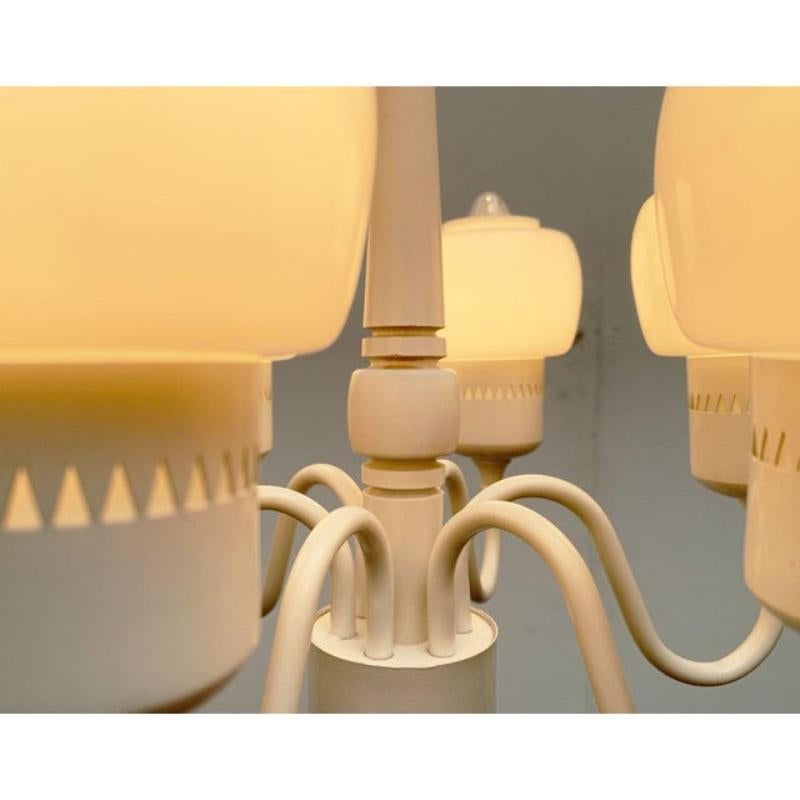 Metal Mid-Century T526 Chandelier by Hans-Agne Jakobsson, 1960s For Sale