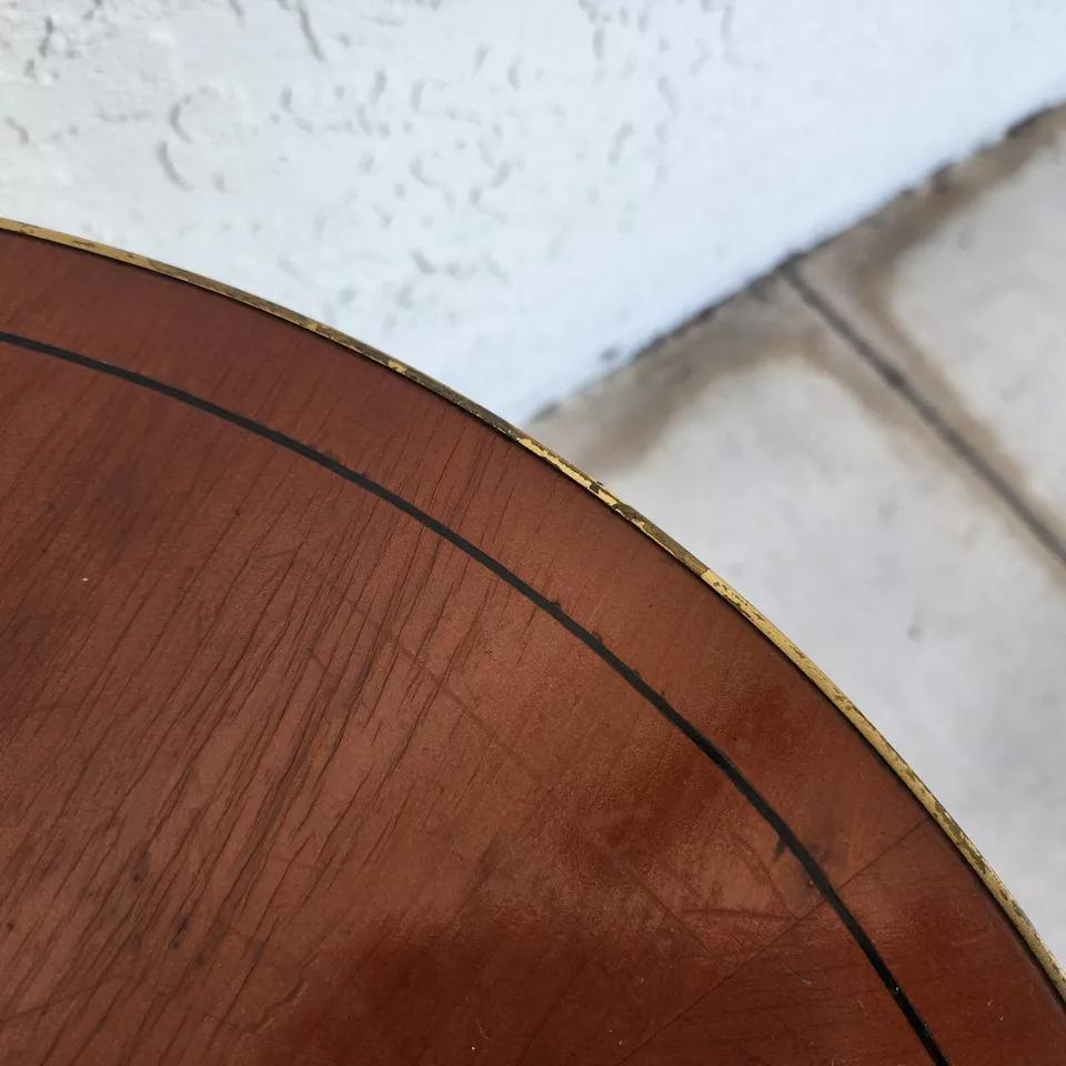 Mid Century Table 2 Tier Hollywood Regency For Sale 2