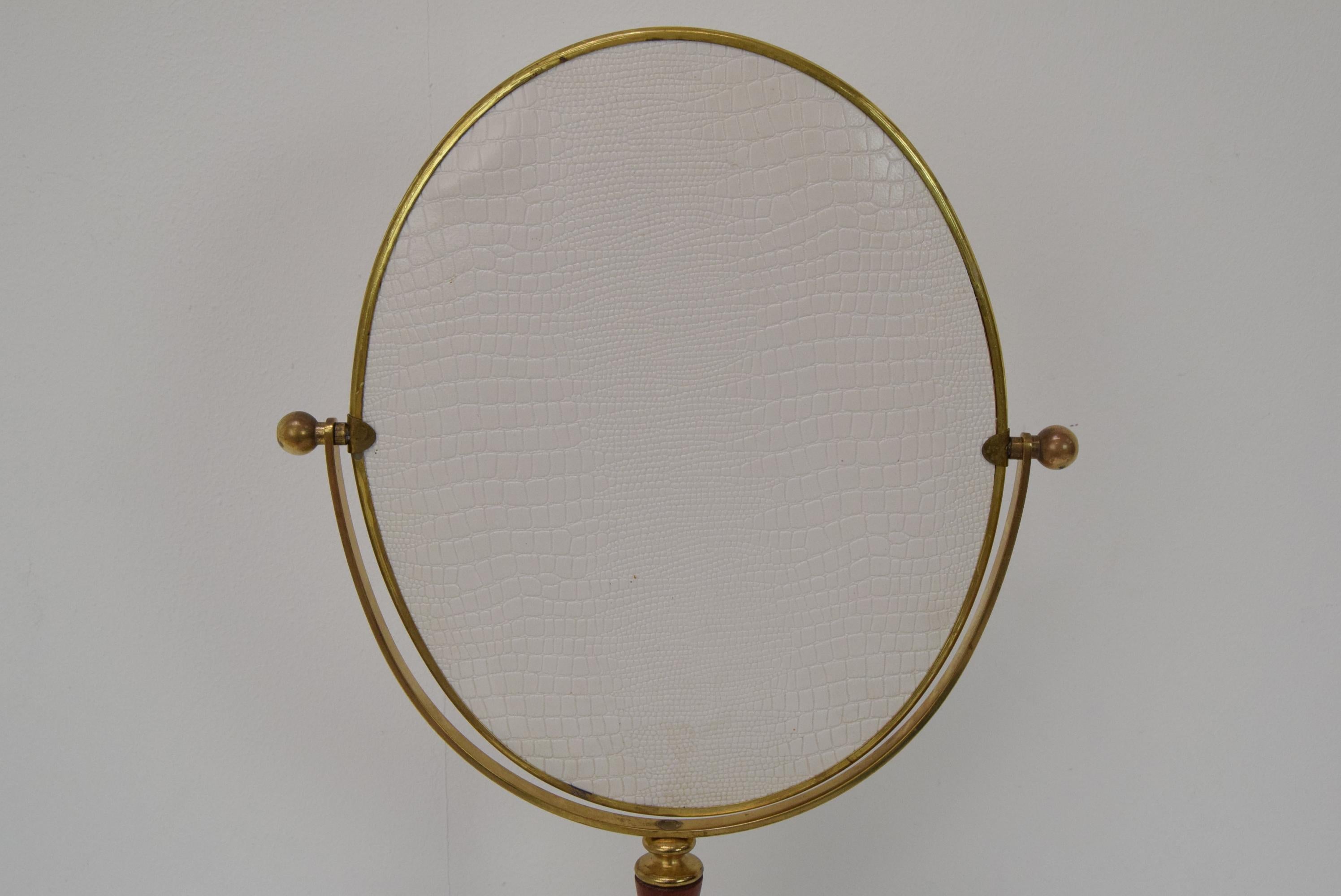 Miroir réglable de table du milieu du siècle, années 1960.  en vente 1