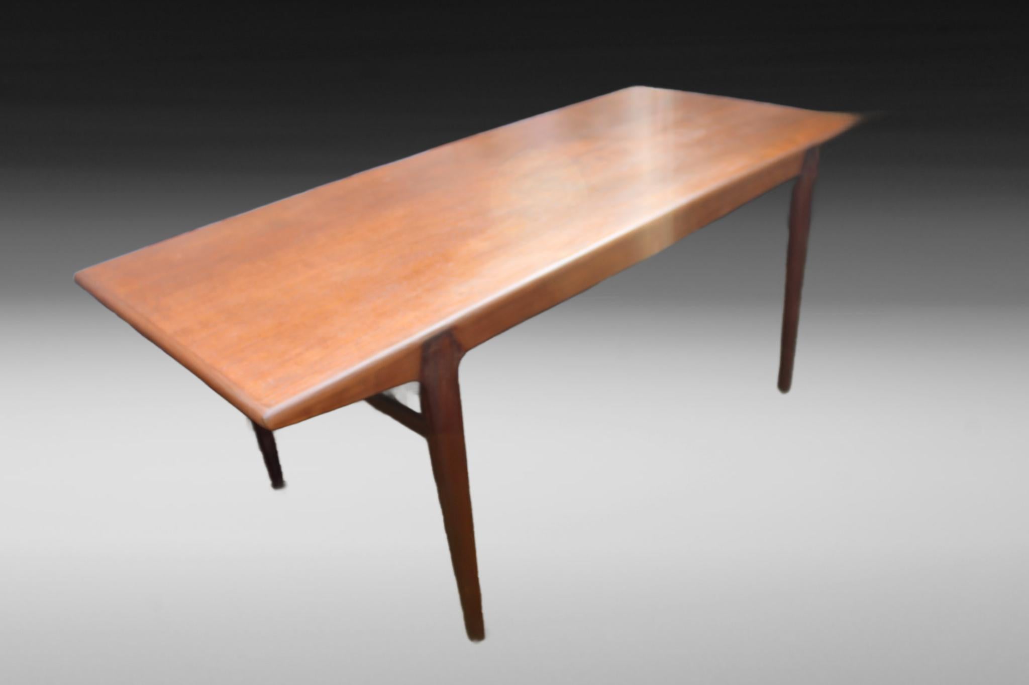 Mid Century Teak Dining Set For Sale 4