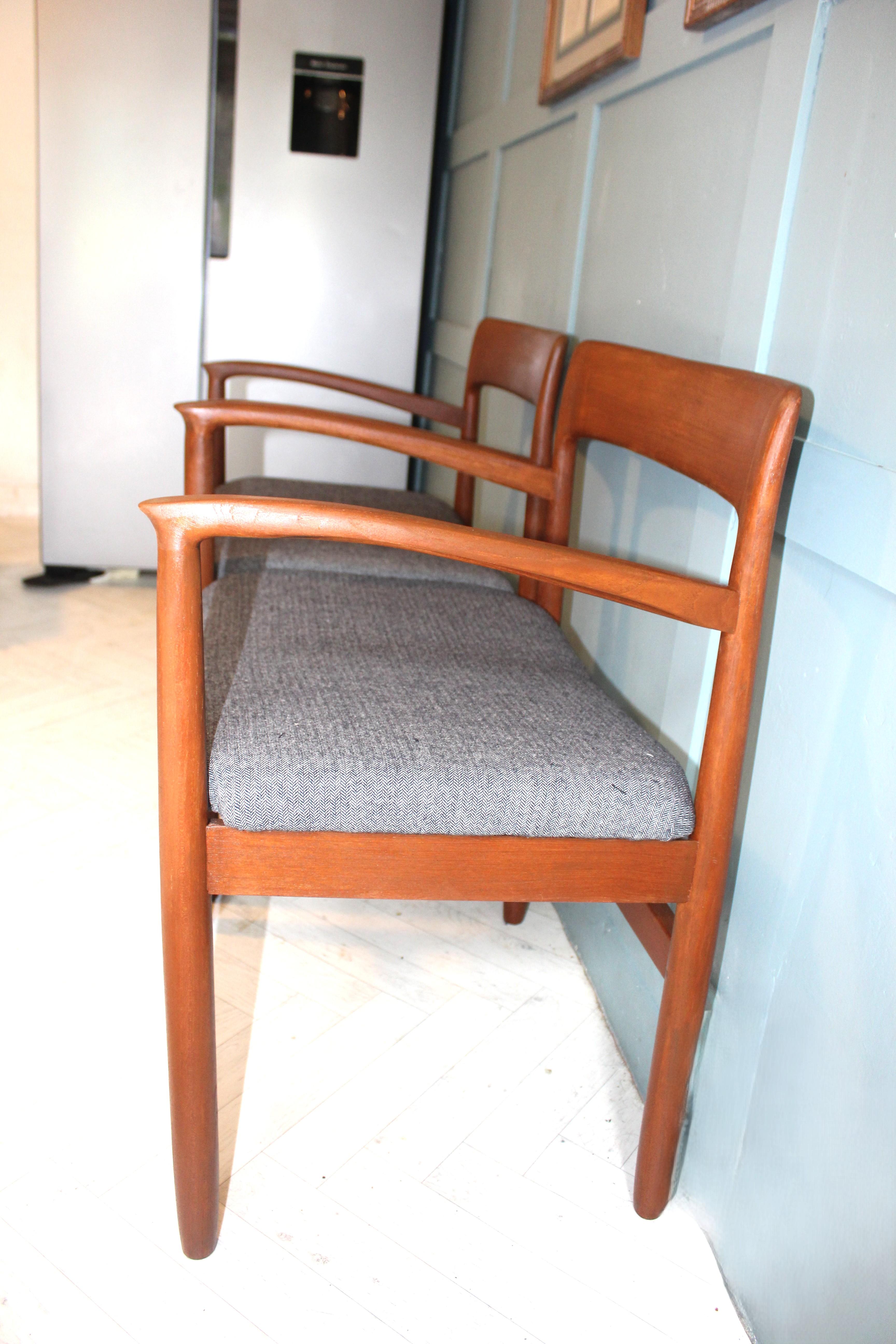 Mid-20th Century Mid Century Teak Dining Set For Sale