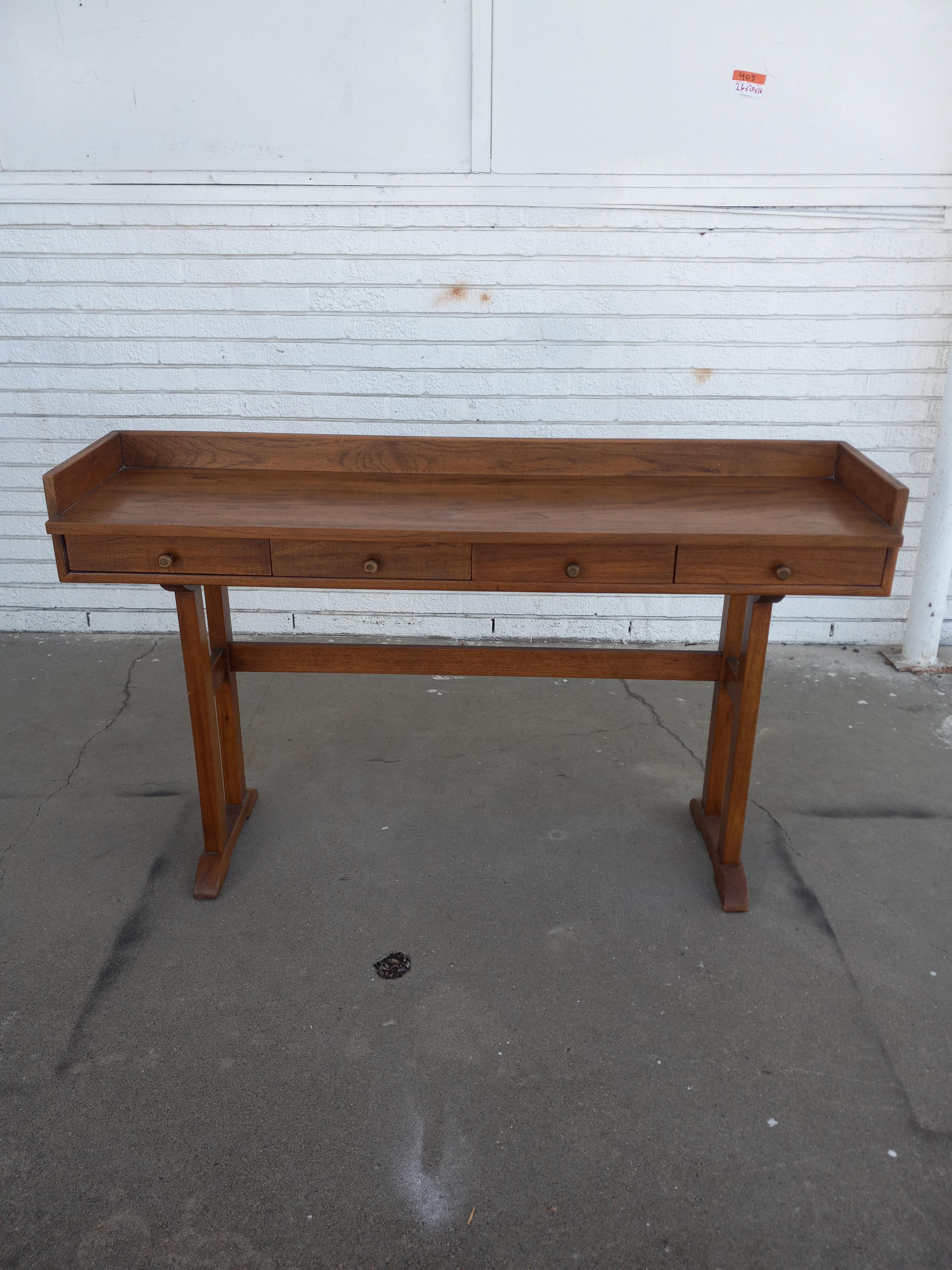 Mid Century Table Desk Console
51x15x30

