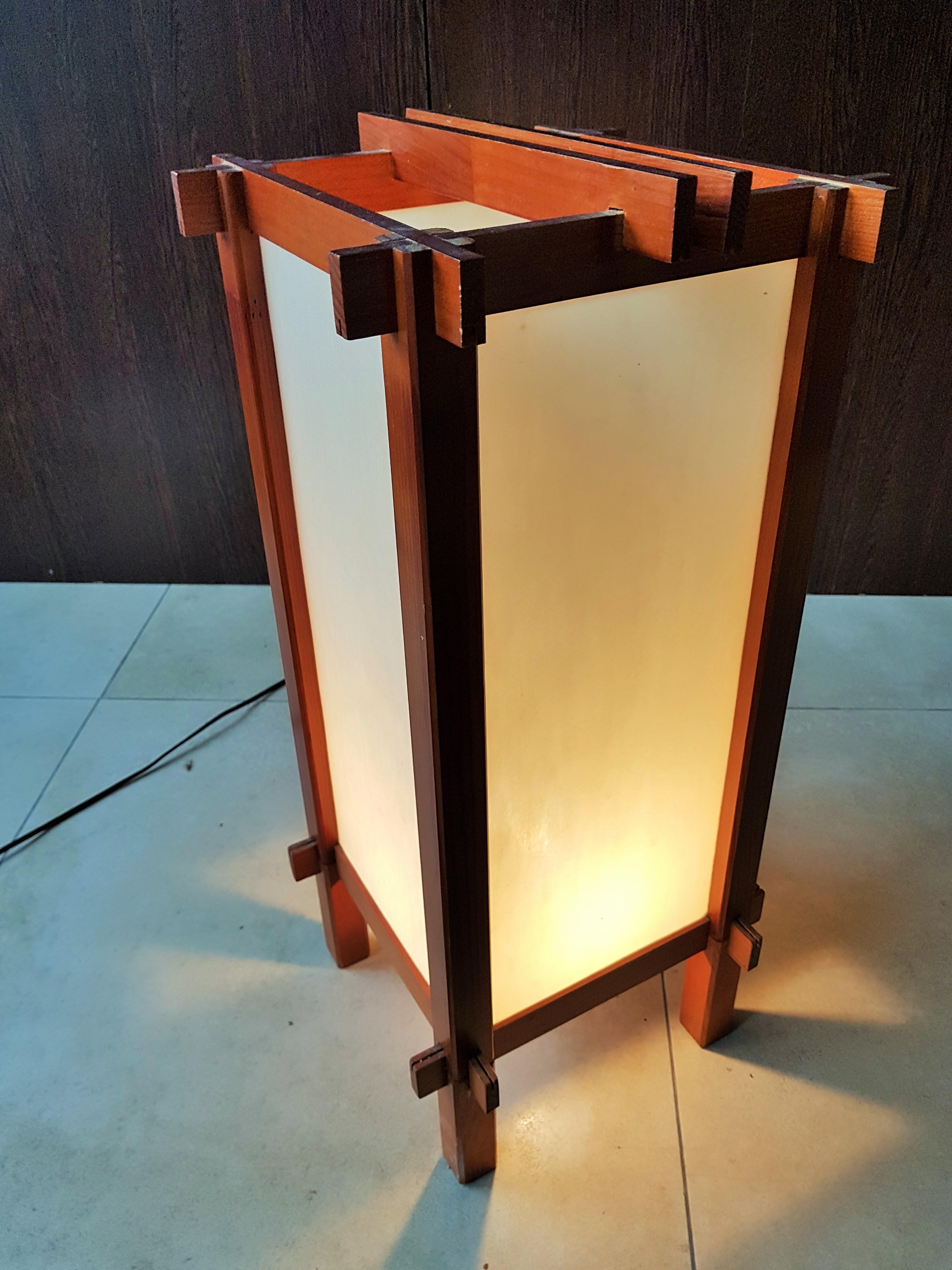 Midcentury Table Floor Lamp, Denmark, 1960 For Sale 10