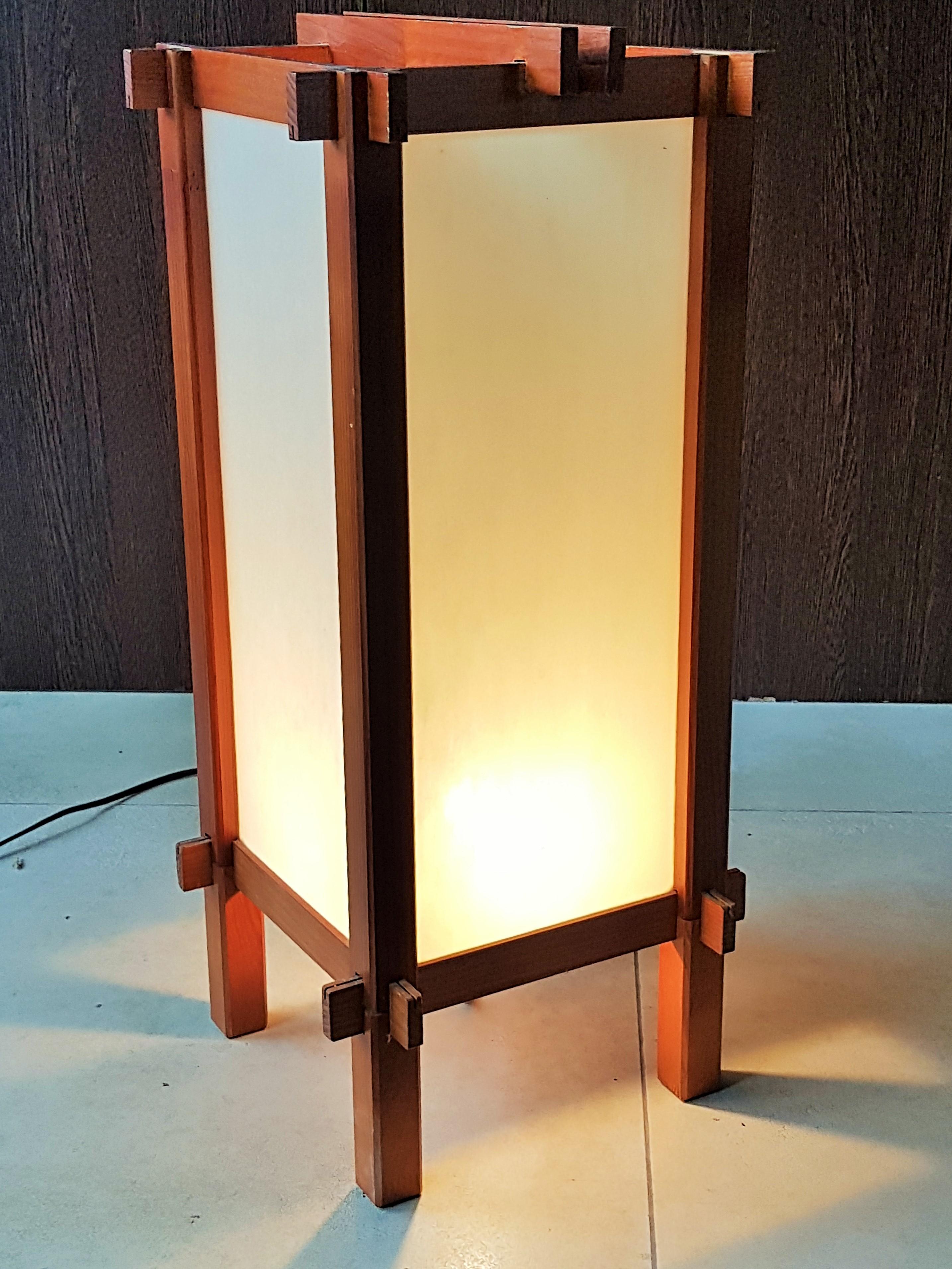 Midcentury Table Floor Lamp, Denmark, 1960 For Sale 12