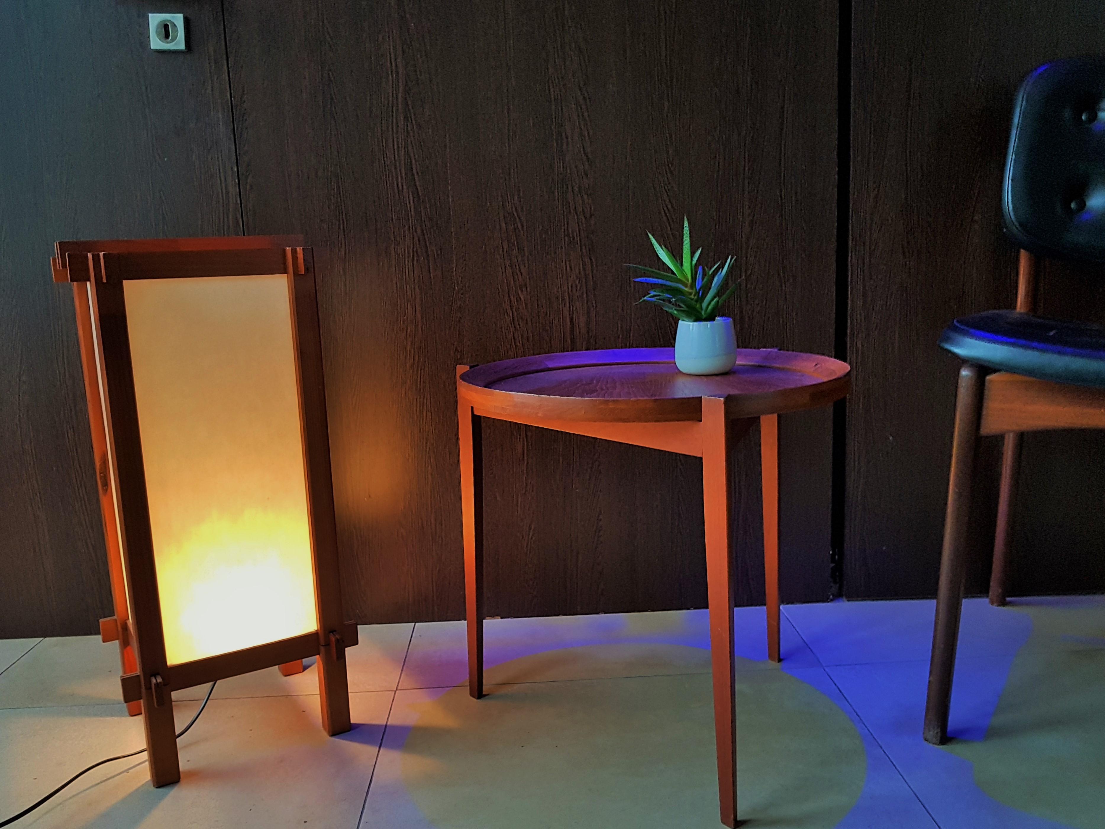 Mid-Century Modern Midcentury Table Floor Lamp, Denmark, 1960 For Sale