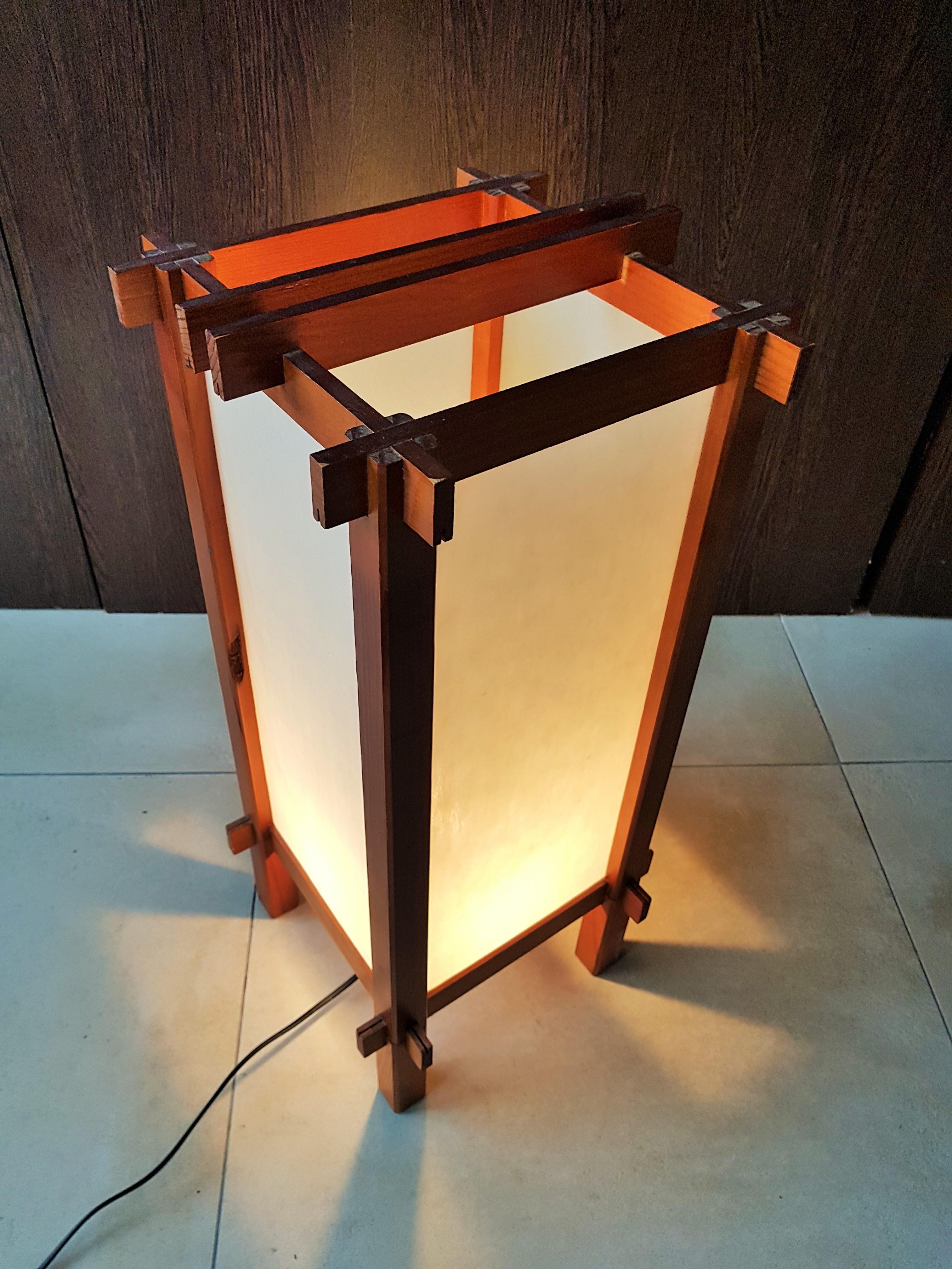 Danish Midcentury Table Floor Lamp, Denmark, 1960 For Sale