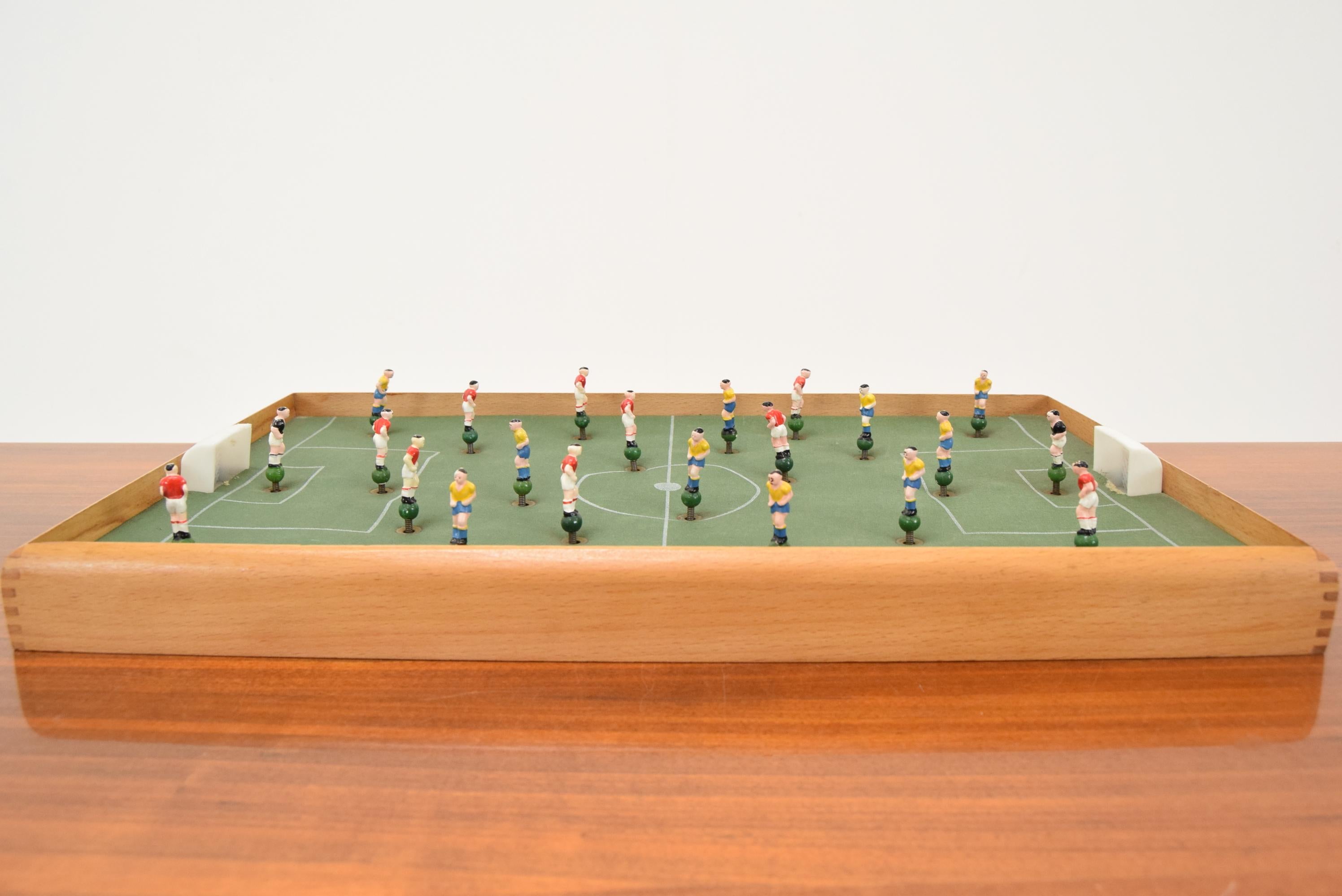 Czech Mid-Century Table Football, by LUDA, circa 1950's