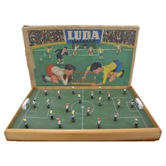 Retro Mid-Century Table Football, by LUDA, circa 1950's