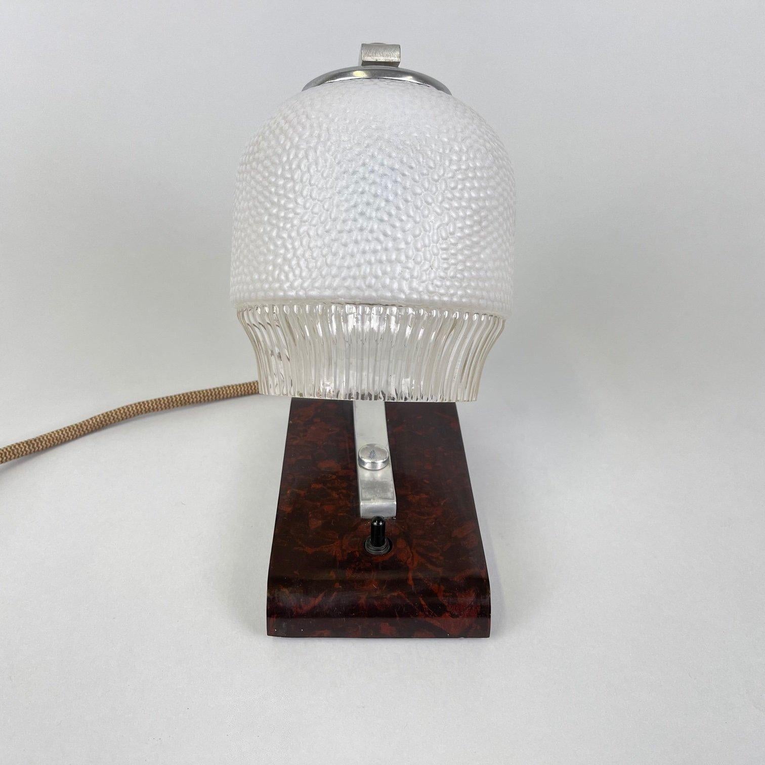 Czech Mid-Century Table Lamp, 1950's For Sale