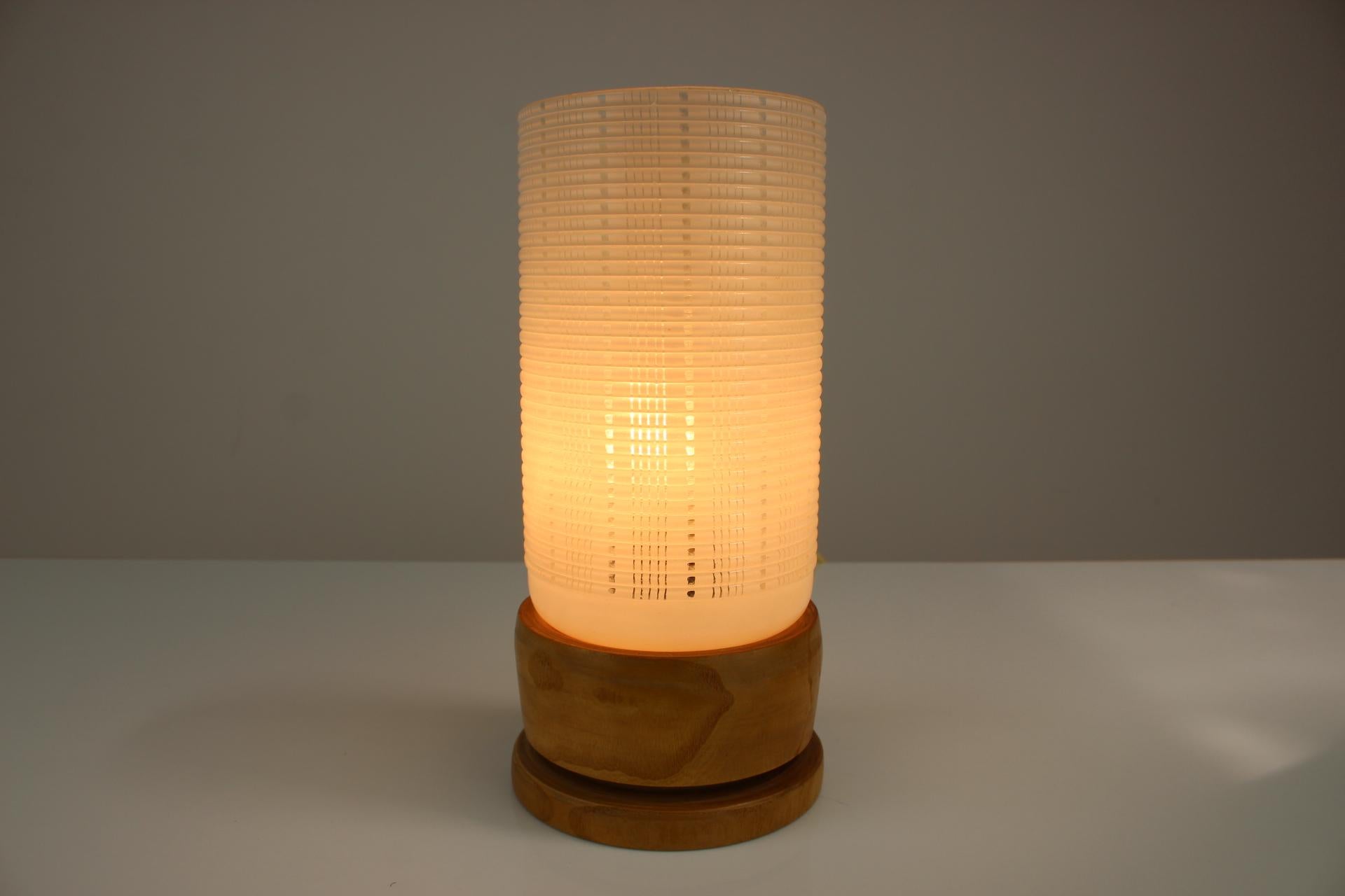 Czech Mid-Century Table Lamp, 1950's For Sale