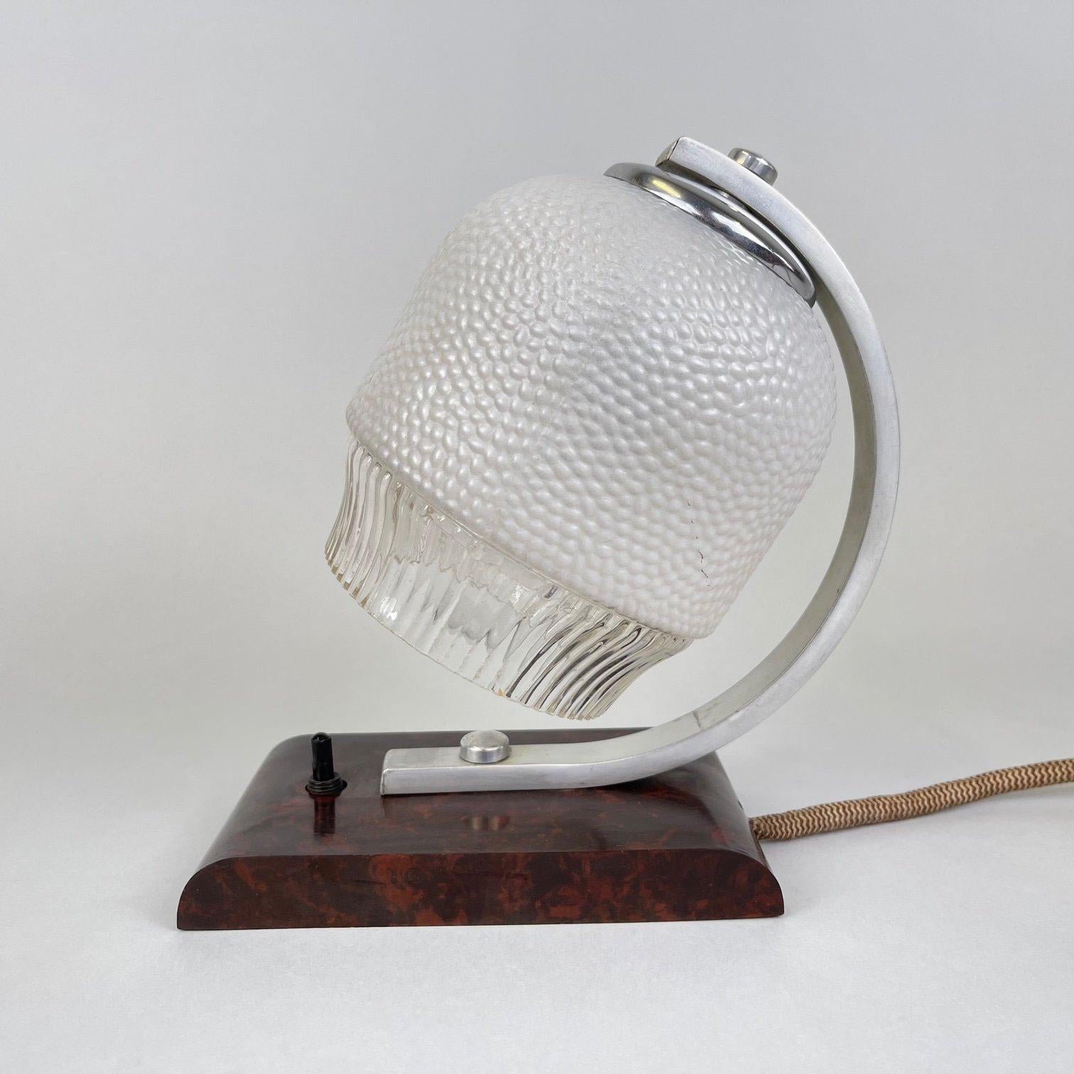 Mid-Century Table Lamp, 1950's In Good Condition For Sale In Praha, CZ