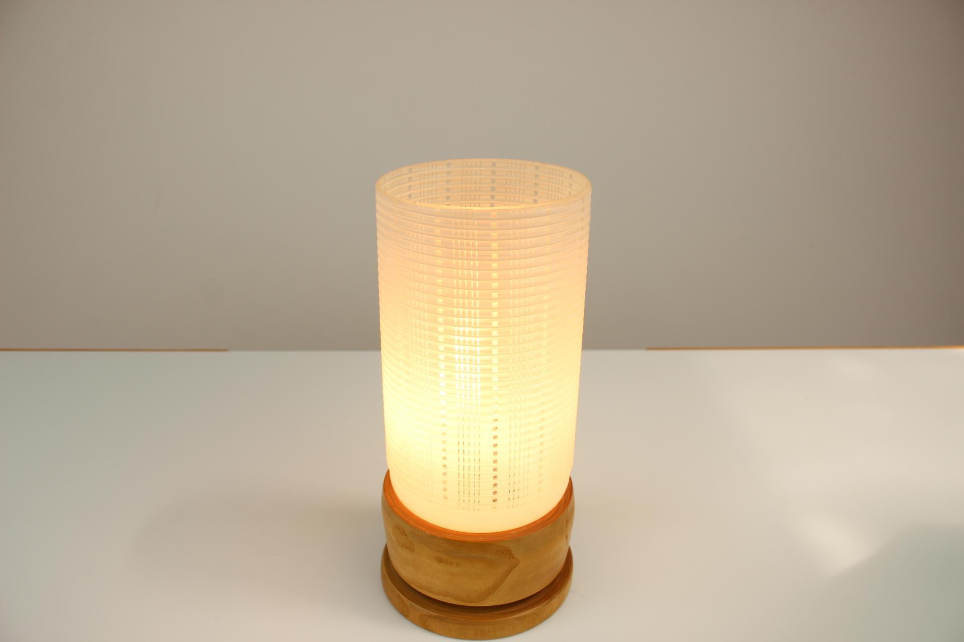 Mid-Century Table Lamp, 1950's In Good Condition For Sale In Praha, CZ