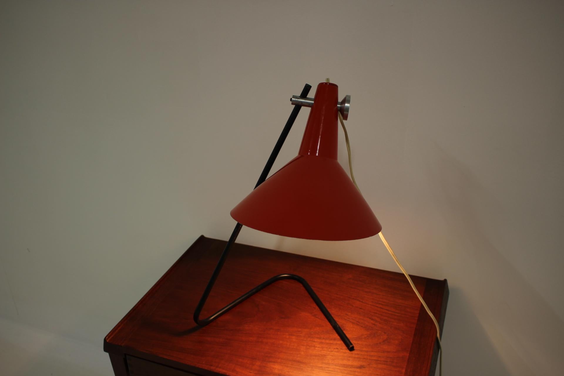 Midcentury Table Lamp, 1960s In Good Condition In Praha, CZ