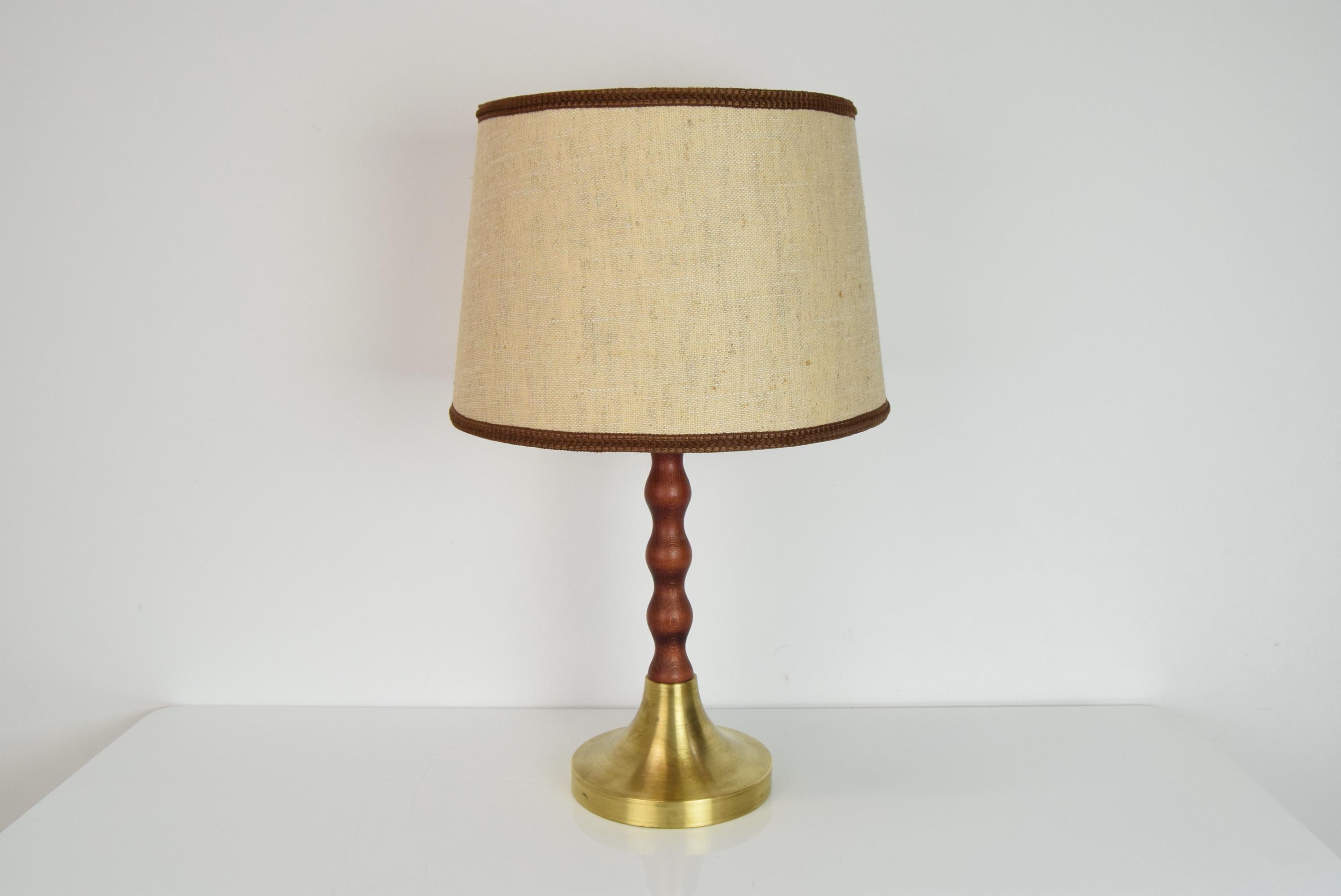 Czech Midcentury Table Lamp, 1960s For Sale