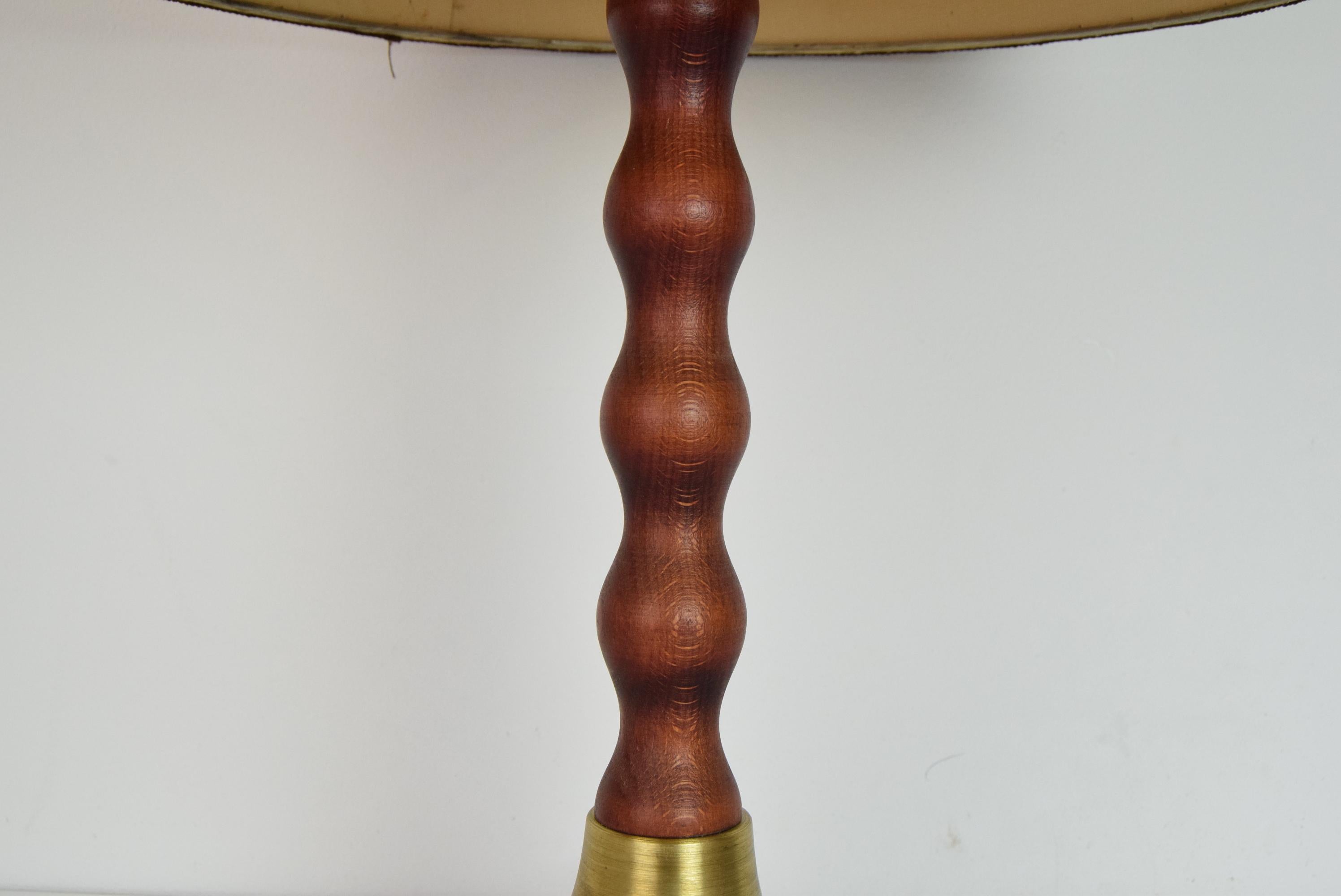 Brass Midcentury Table Lamp, 1960s For Sale