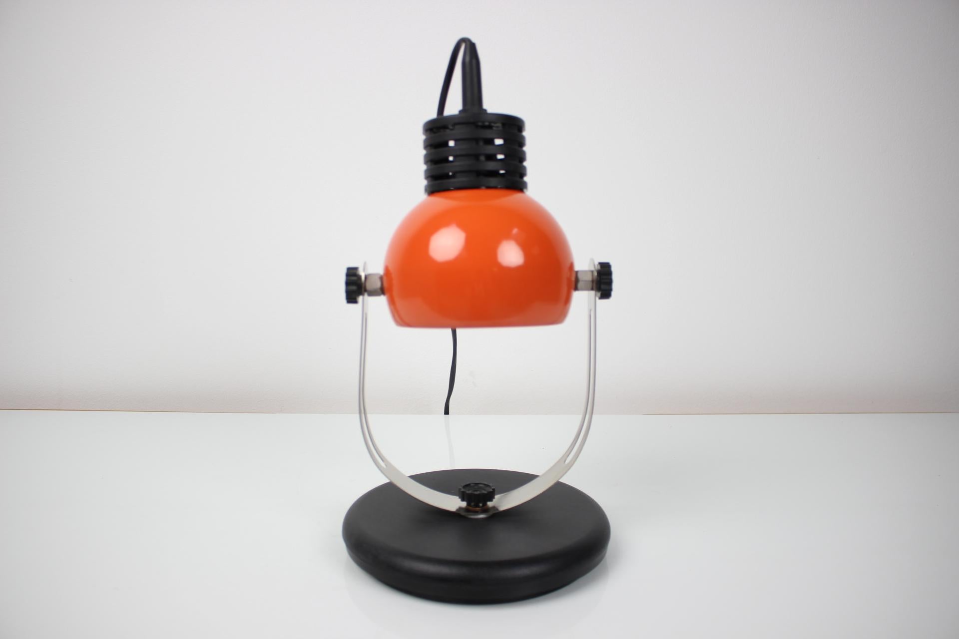 Czech Mid-Century Table Lamp, 1970's For Sale