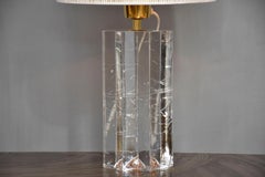 Mid-century glass and brass table lamp 'Arkipelago' by Timo Sarpaneva, Finland