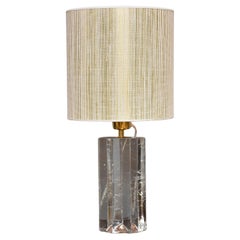 Vintage Glass and brass table lamp 'Arkipelago' by Timo Sarpaneva