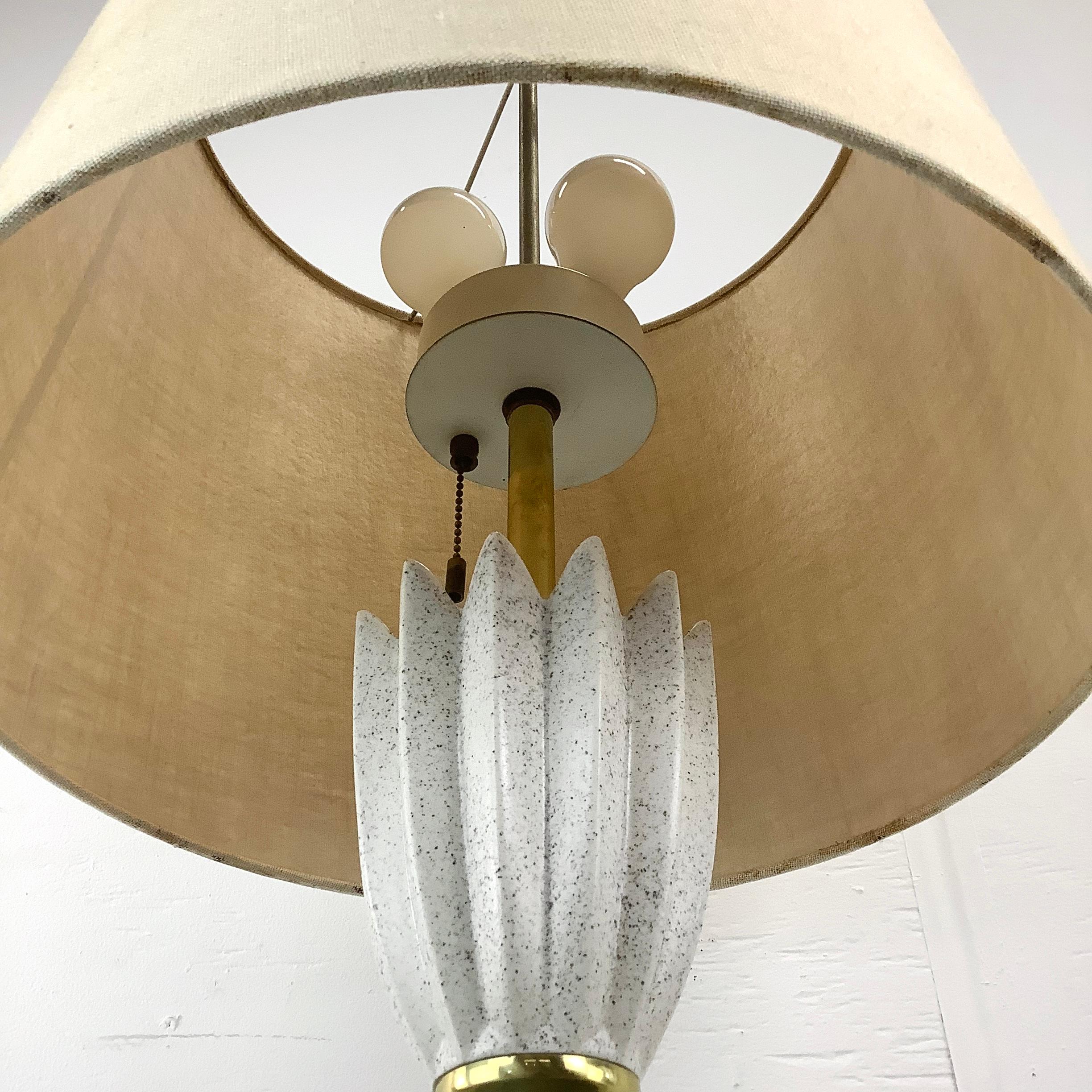 Mid-Century Table Lamp attr. Gerald Thurston for Lightolier  For Sale 4
