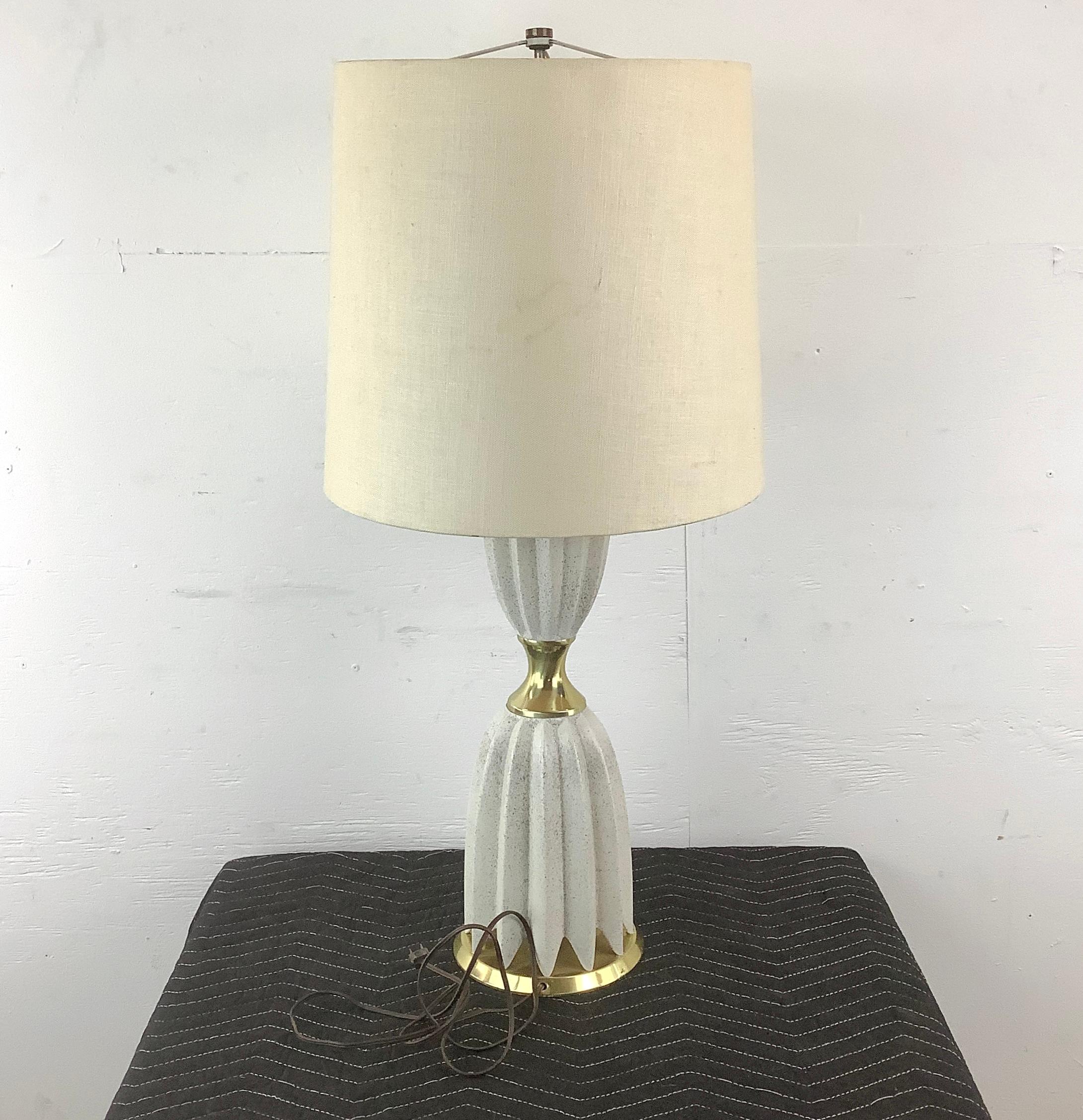 Mid-Century Table Lamp attr. Gerald Thurston for Lightolier  For Sale 1