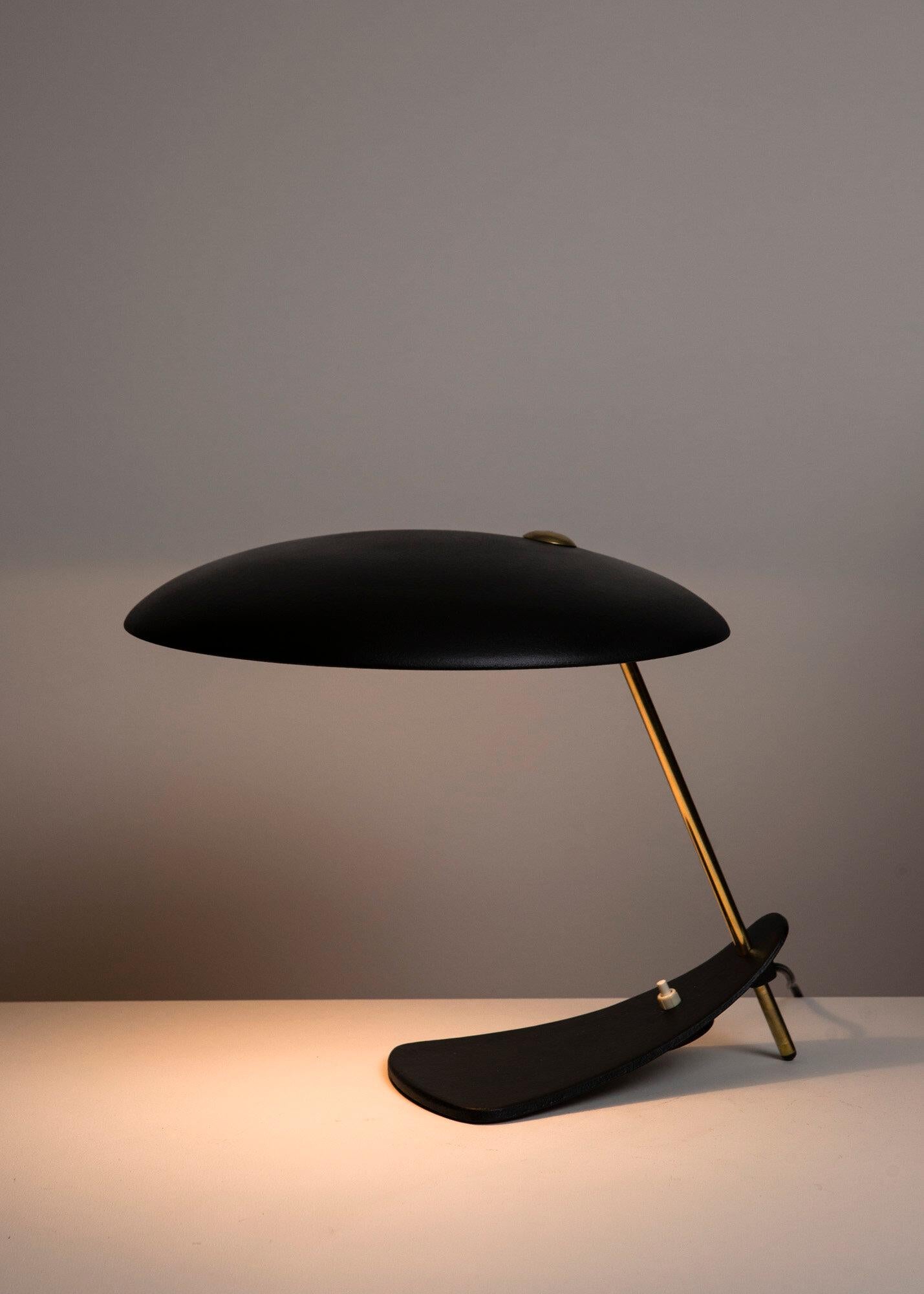 Mid-Century Modern Mid Century Austrian table lamp attributed to Carl Auböck For Sale