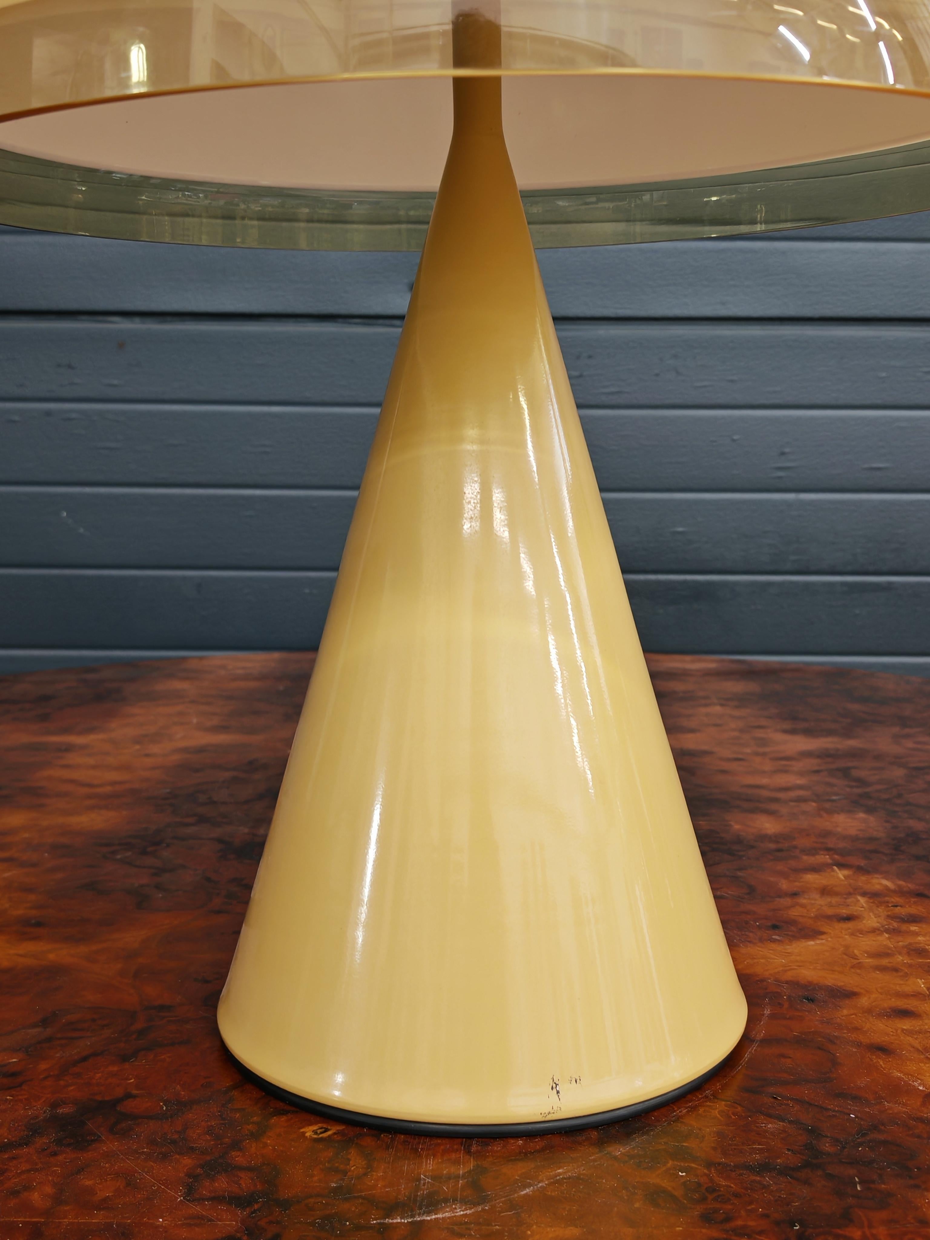 Métal Lampe de table du milieu du siècle 
