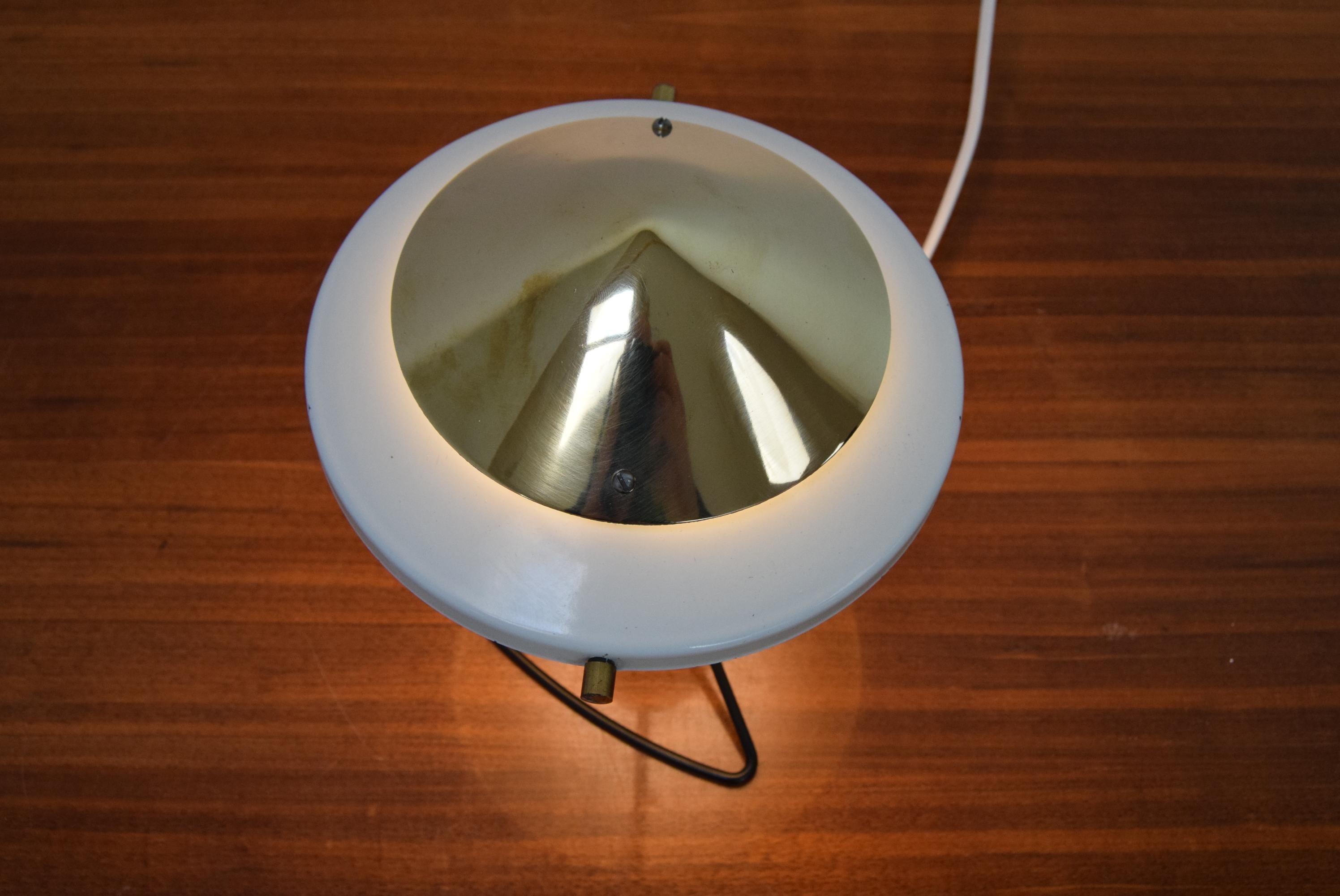 Midcentury Table Lamp, Brno, 1970s For Sale 3