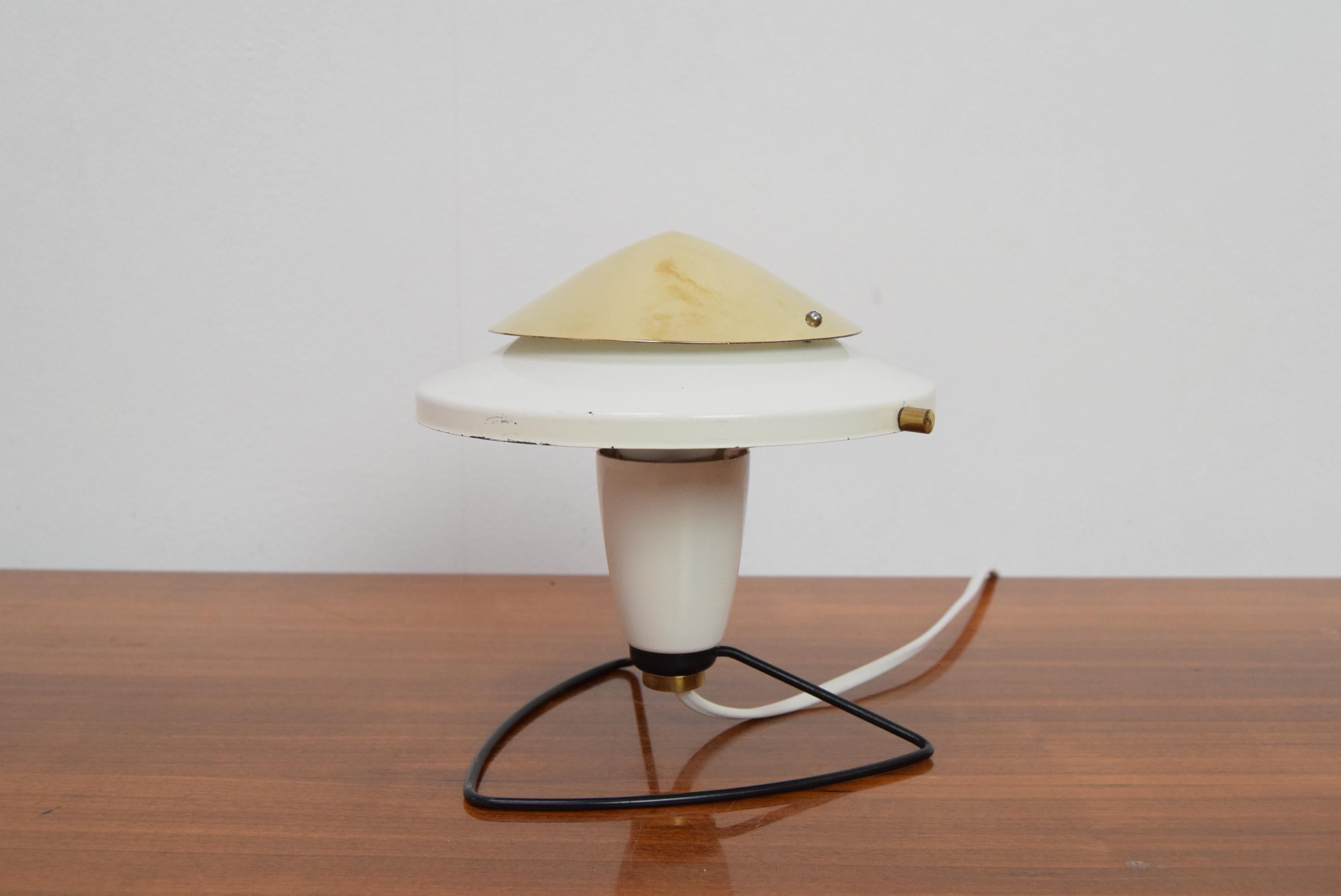 Mid-Century Modern Midcentury Table Lamp, Brno, 1970s For Sale