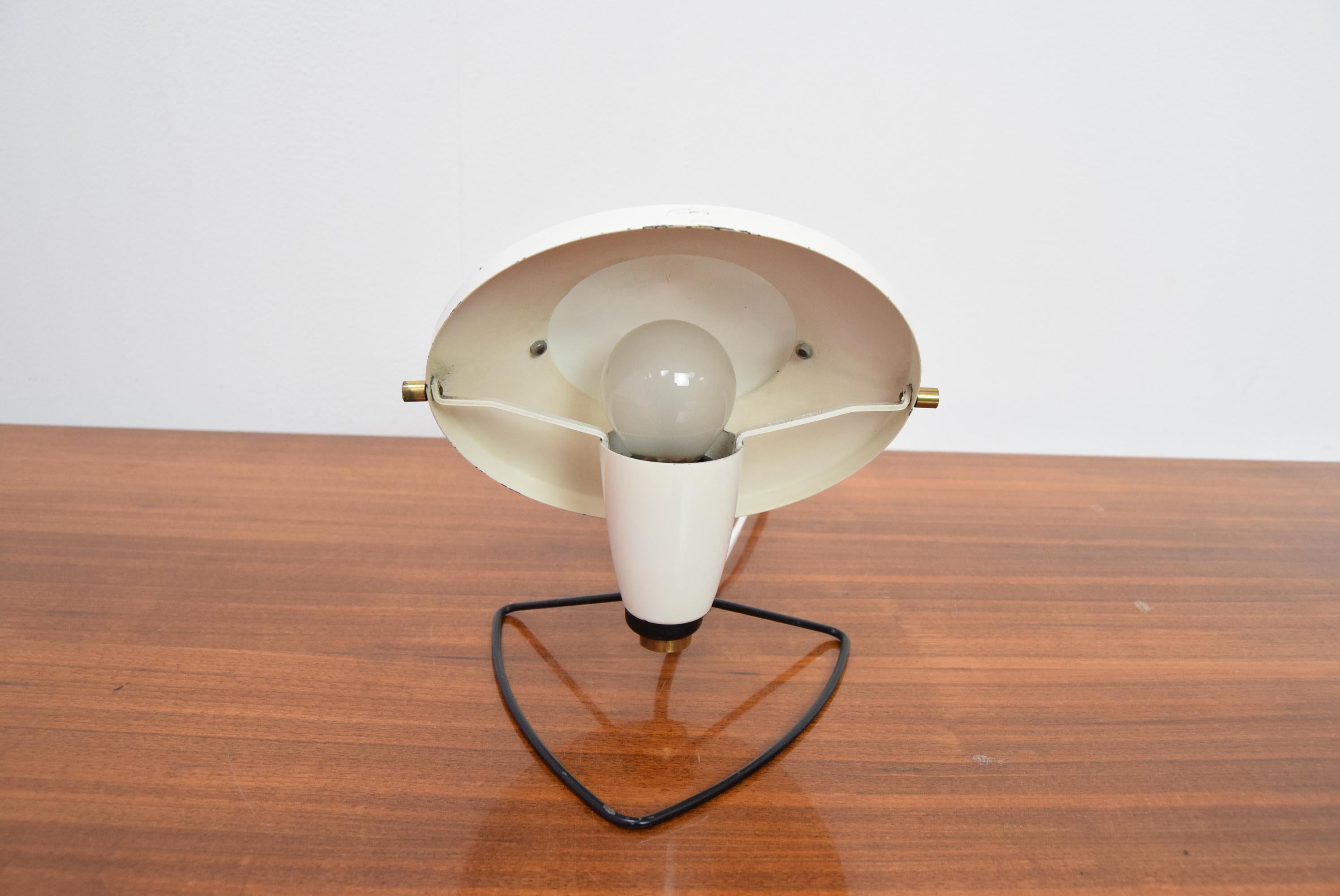 Late 20th Century Midcentury Table Lamp, Brno, 1970s For Sale