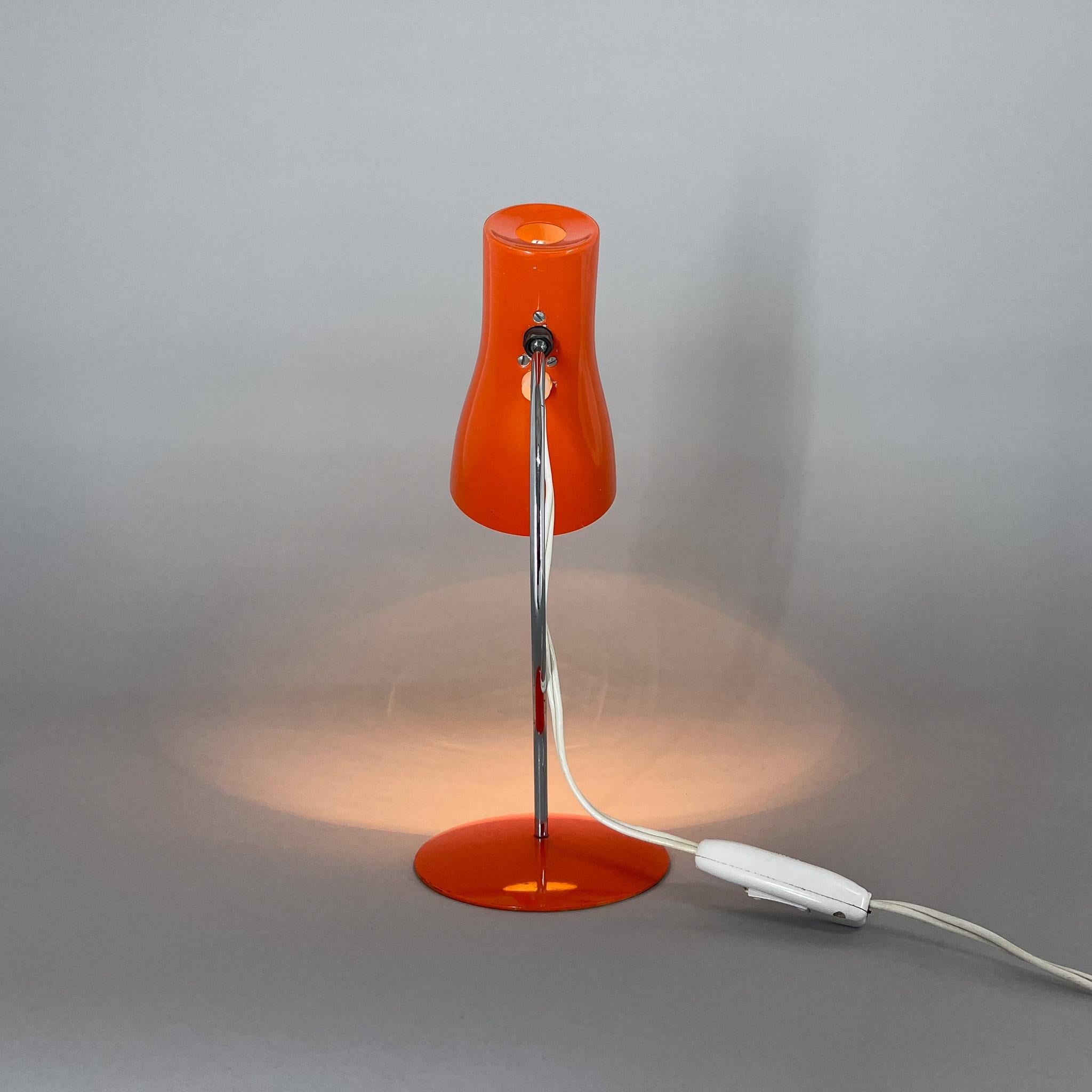Mid-century Table Lamp by Designer Josef Hurka, Czechoslovakia, 1970s For Sale 2