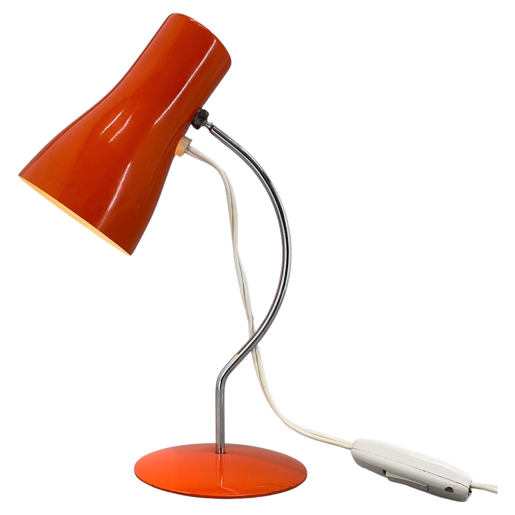 Mid-century Table Lamp by Designer Josef Hurka, Czechoslovakia, 1970s For Sale