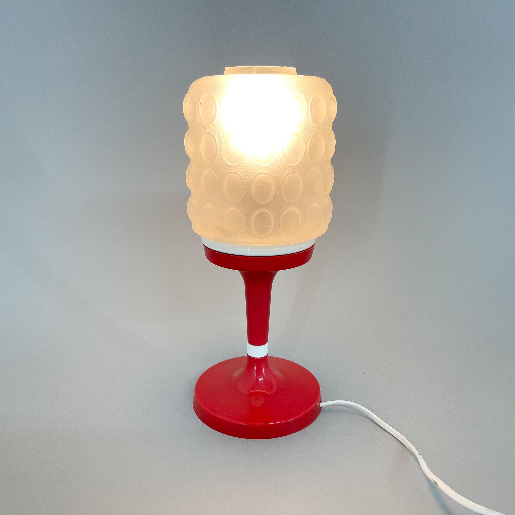 Midcentury Table Lamp by Elektroinstala Jilove, Czechoslovakia, 1970s For Sale 1